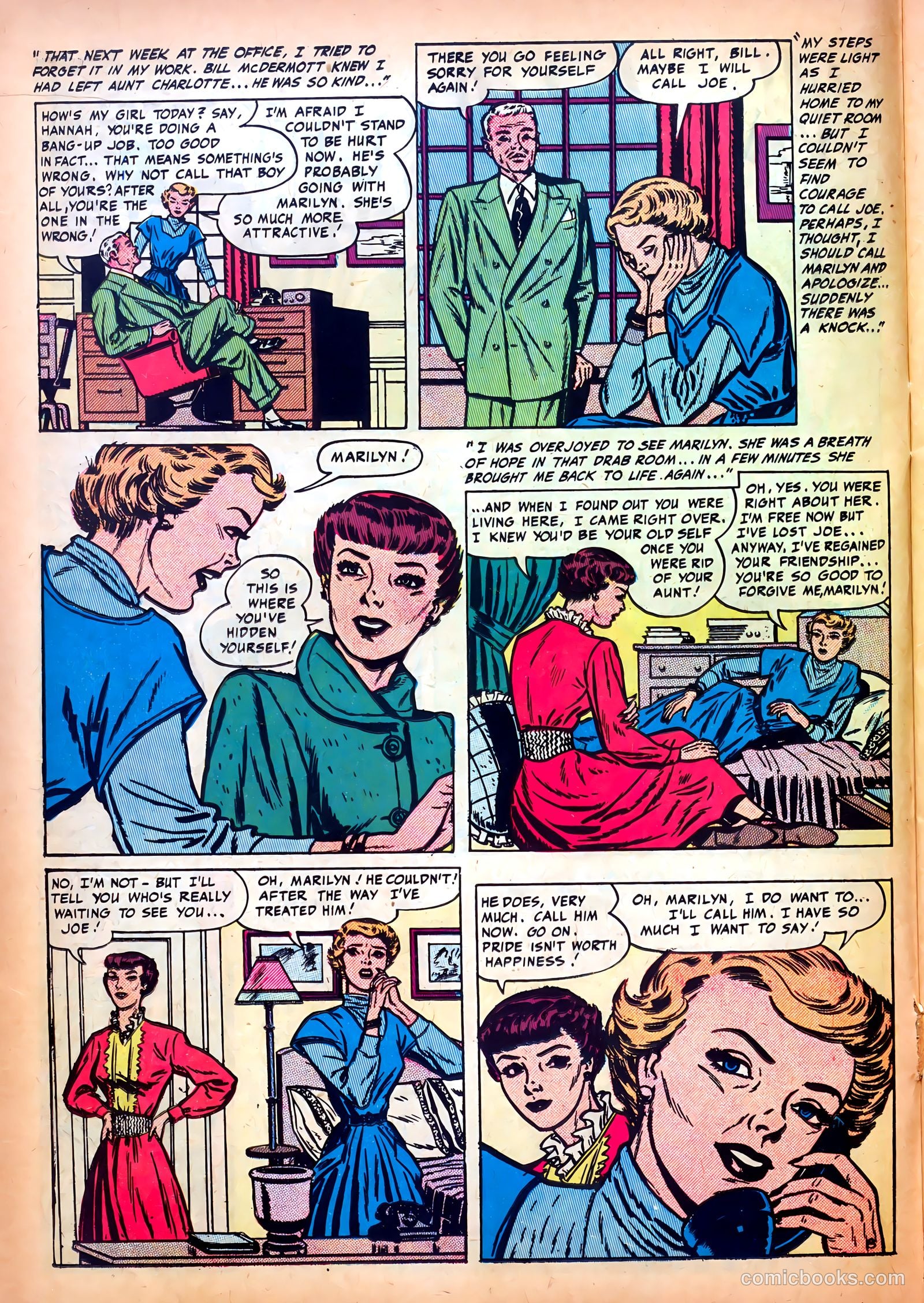 Romantic Confessions #9 (1952) — page 18 of 52