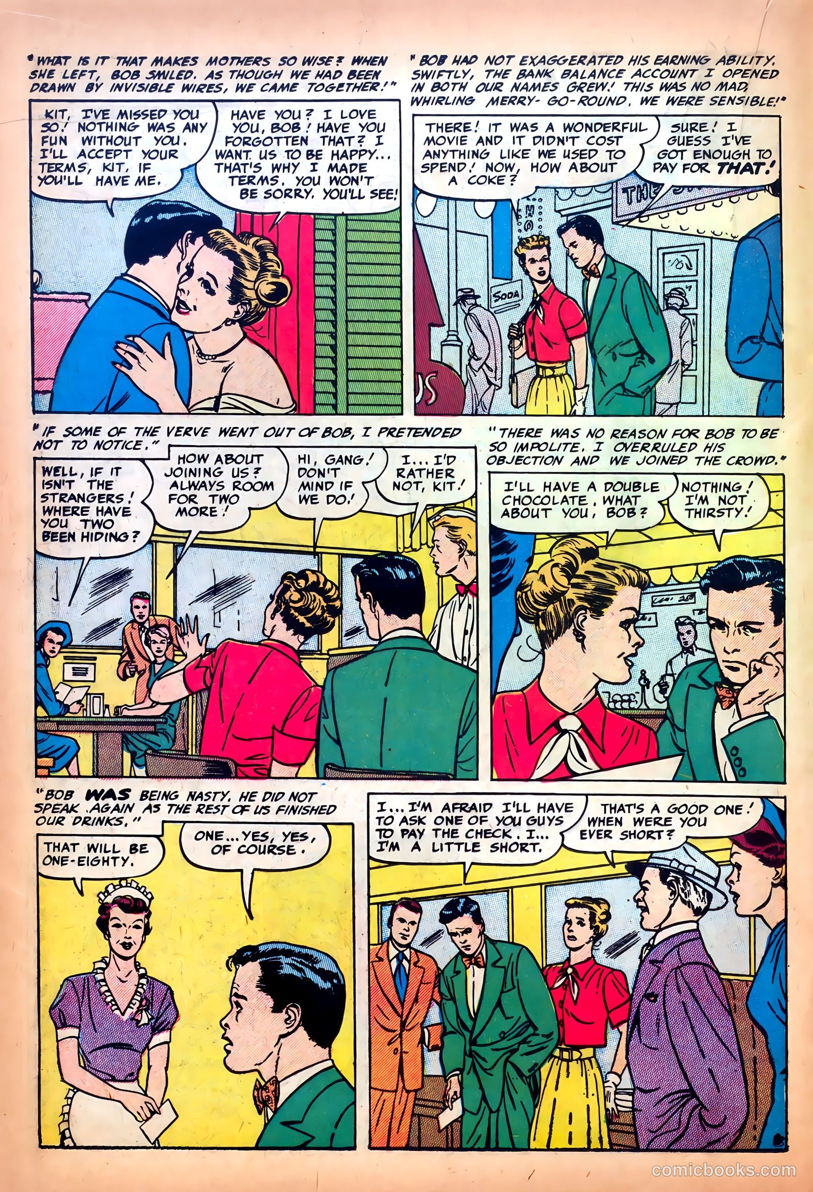 Romantic Confessions #9 (1952) — page 26 of 52