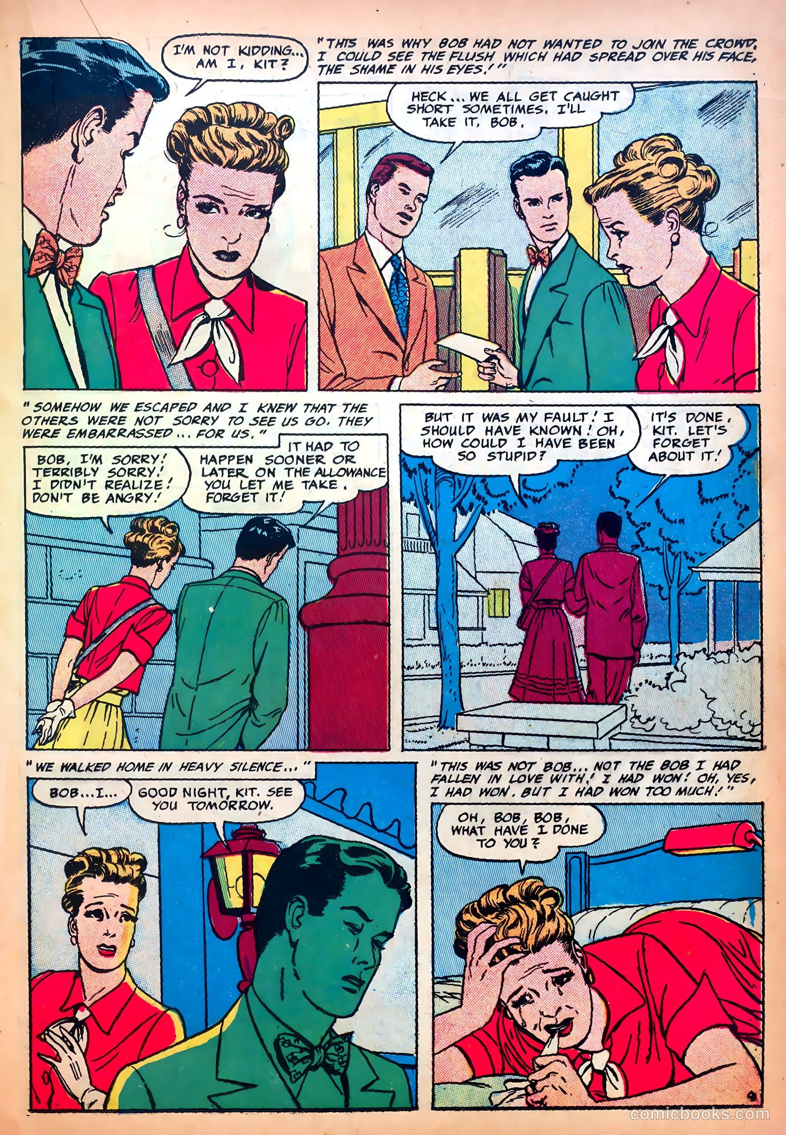 Romantic Confessions #9 (1952) — page 27 of 52