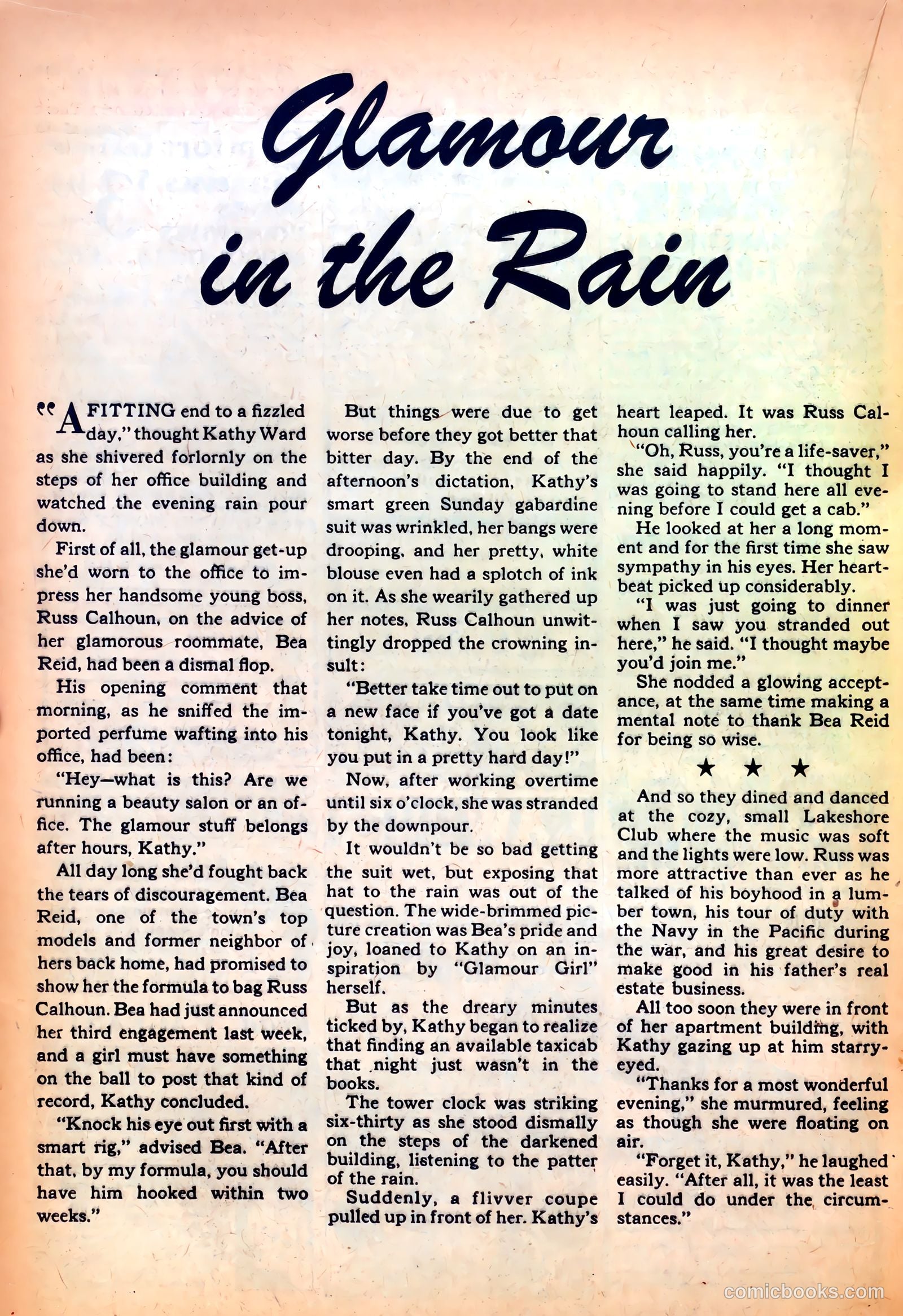 Romantic Confessions #9 (1952) — page 30 of 52