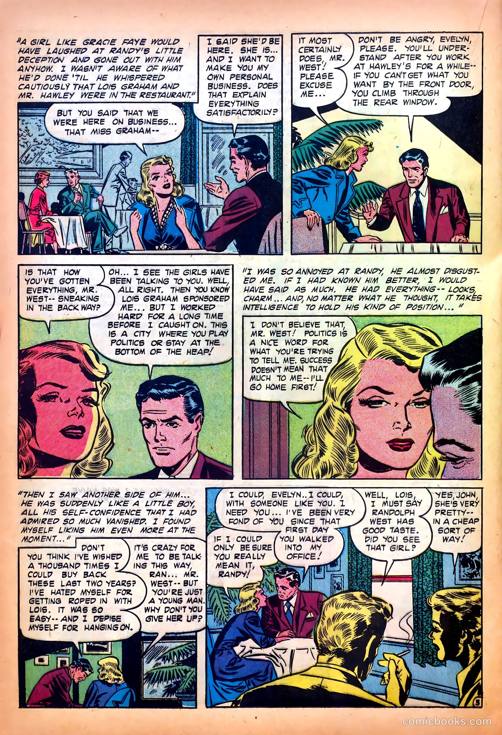 Romantic Confessions #9 (1952) — page 34 of 52