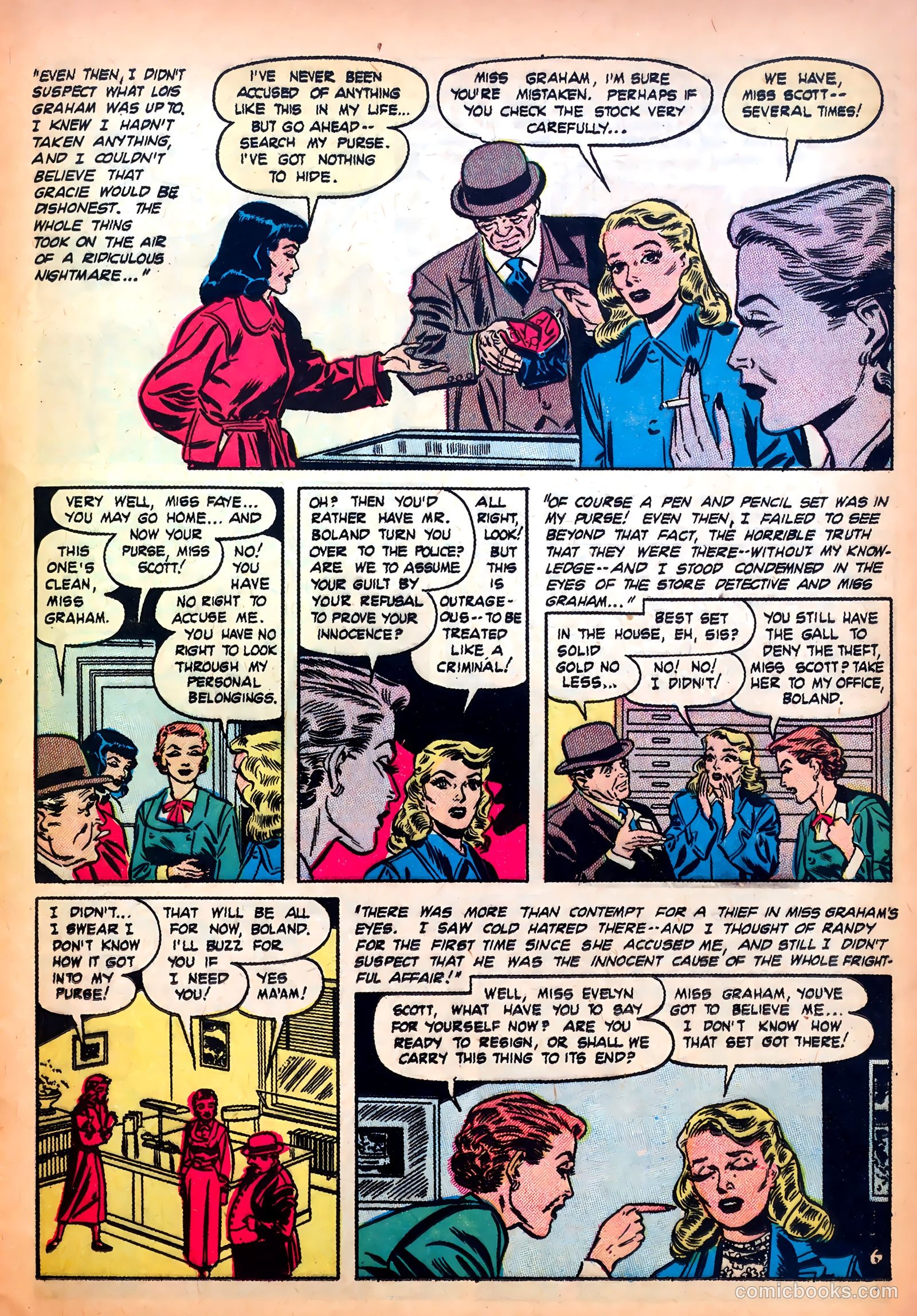 Romantic Confessions #9 (1952) — page 37 of 52