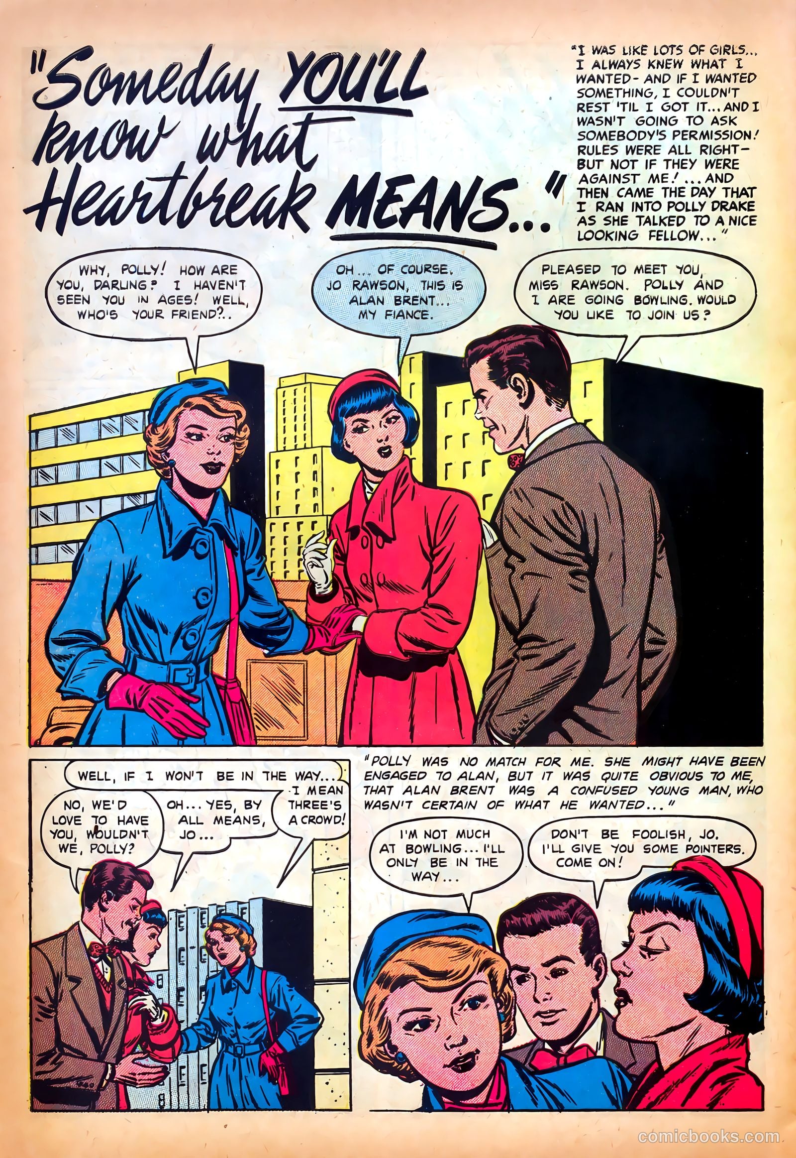 Romantic Confessions #9 (1952) — page 42 of 52