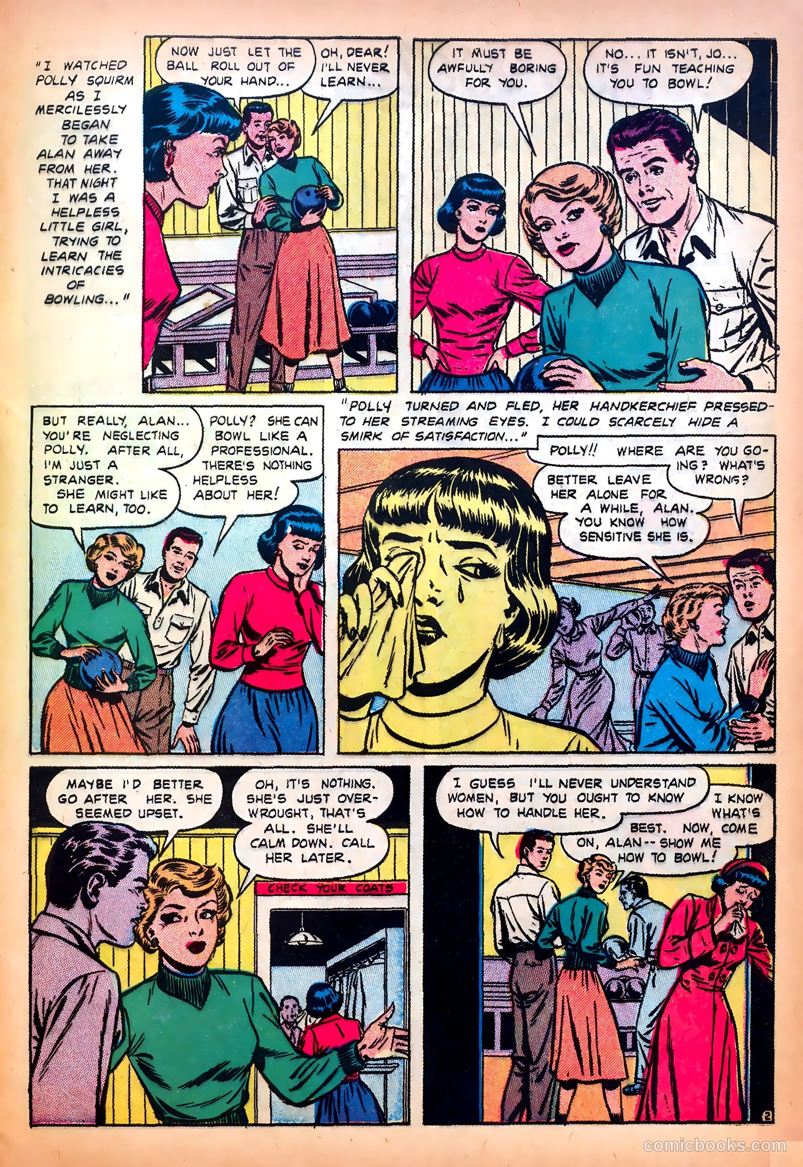 Romantic Confessions #9 (1952) — page 43 of 52