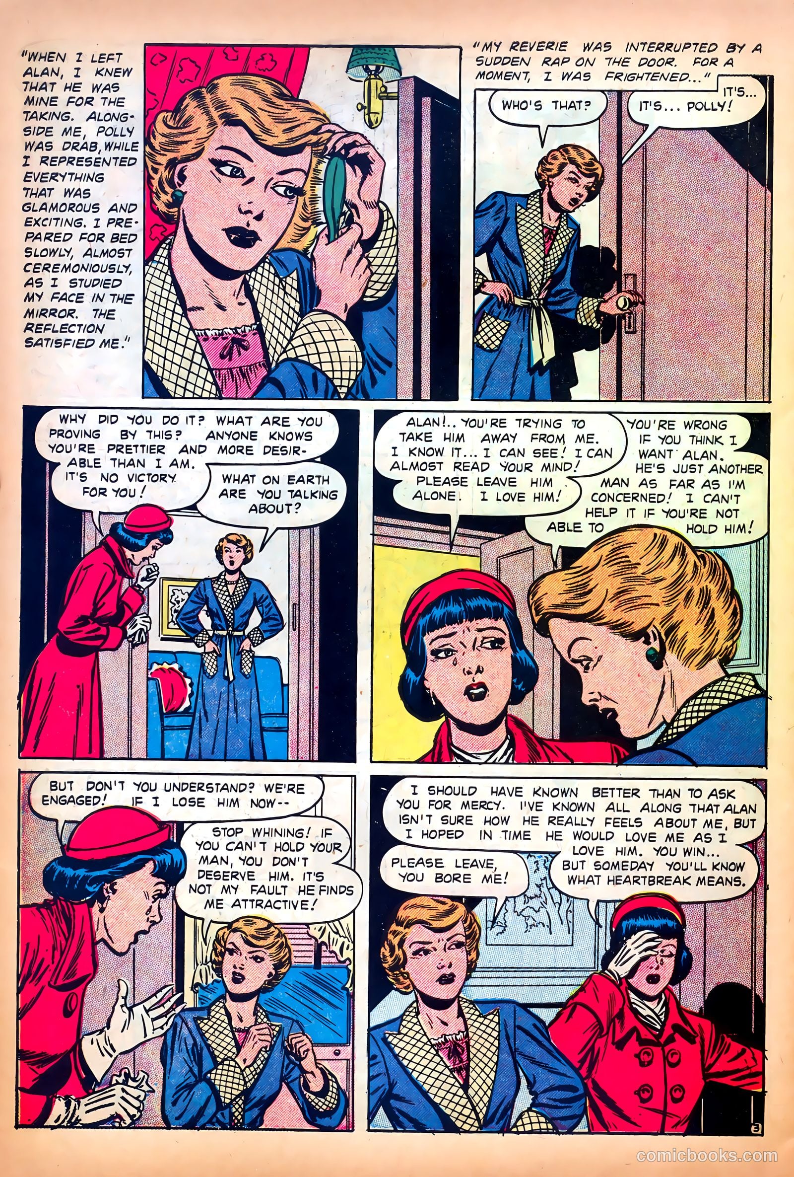 Romantic Confessions #9 (1952) — page 44 of 52