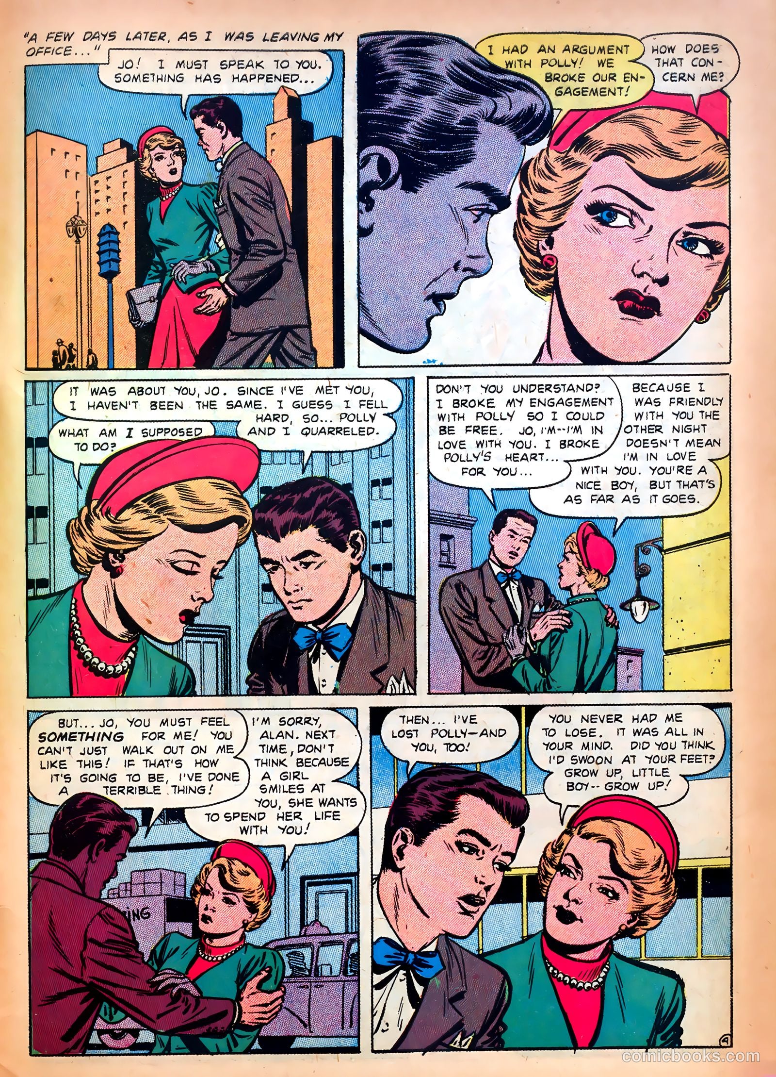 Romantic Confessions #9 (1952) — page 45 of 52