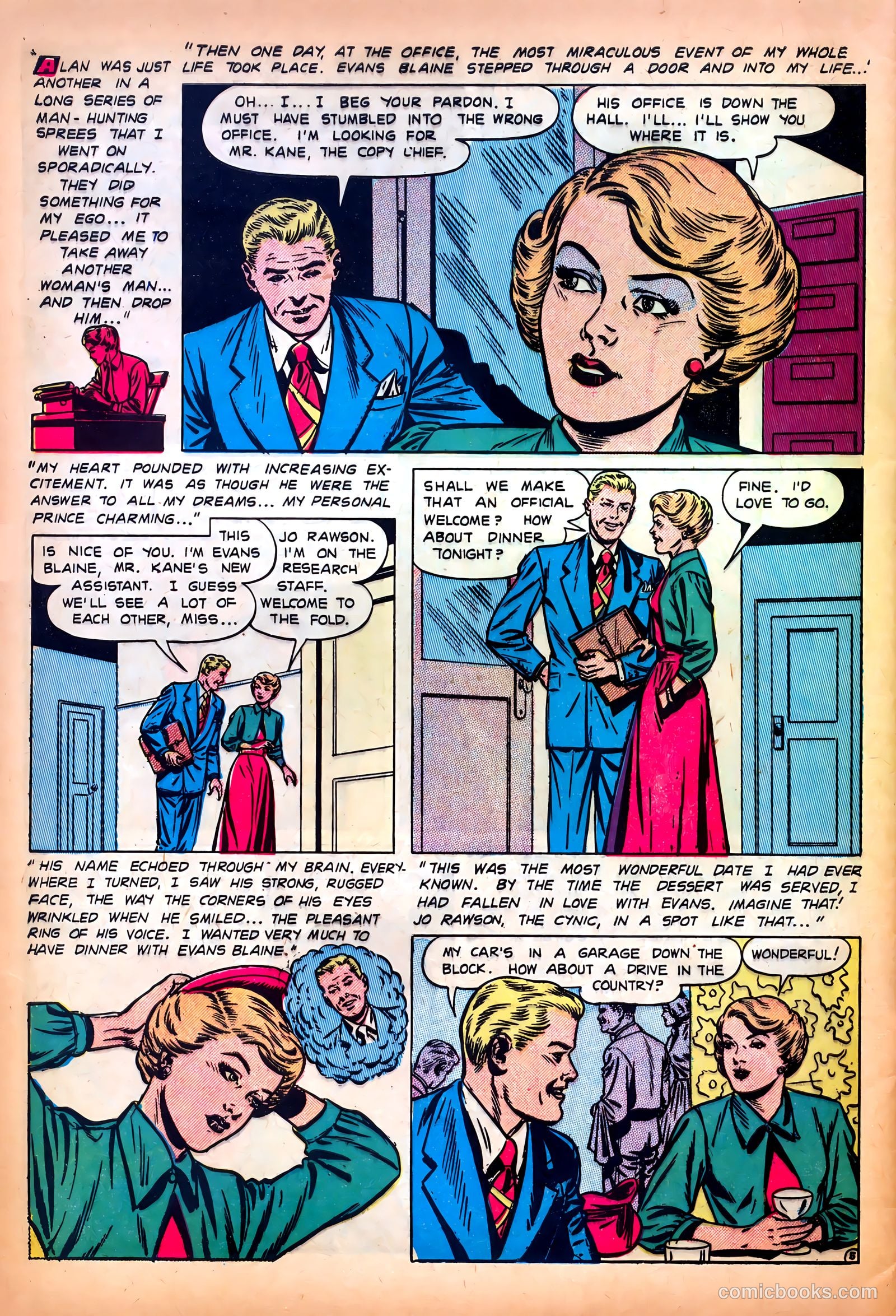 Romantic Confessions #9 (1952) — page 46 of 52