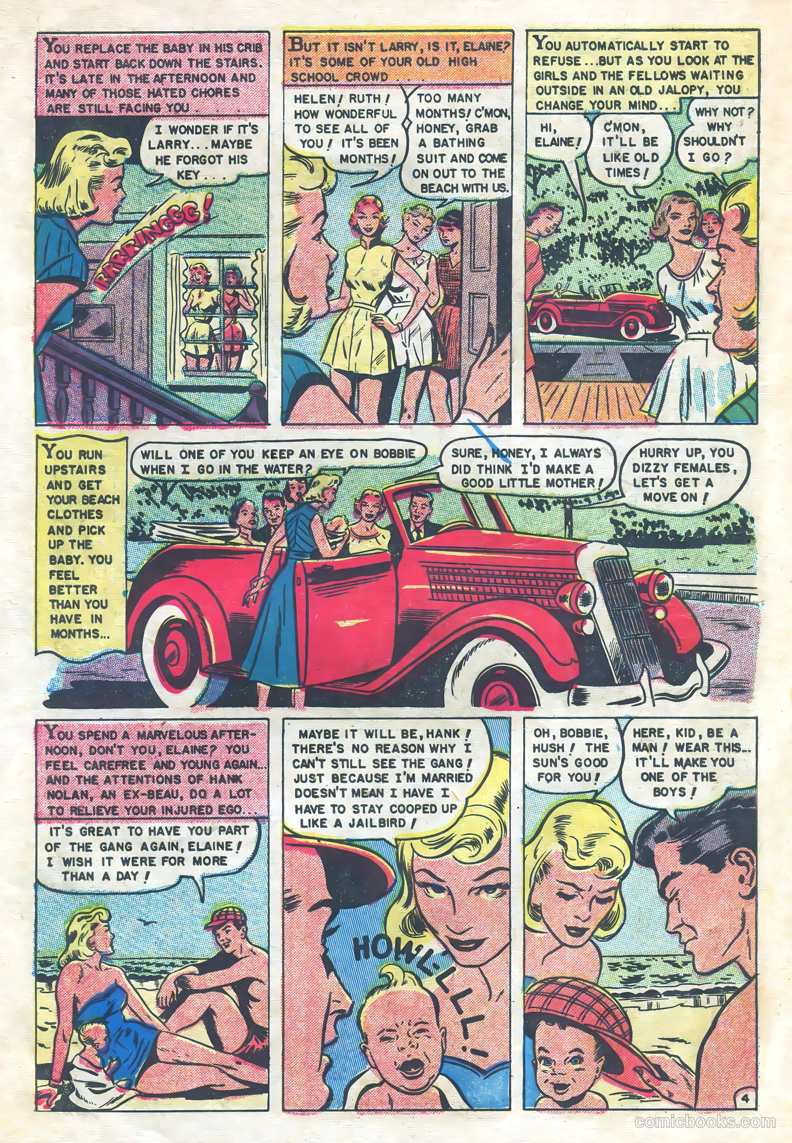 Romantic Hearts #1 (1951) — page 6 of 36
