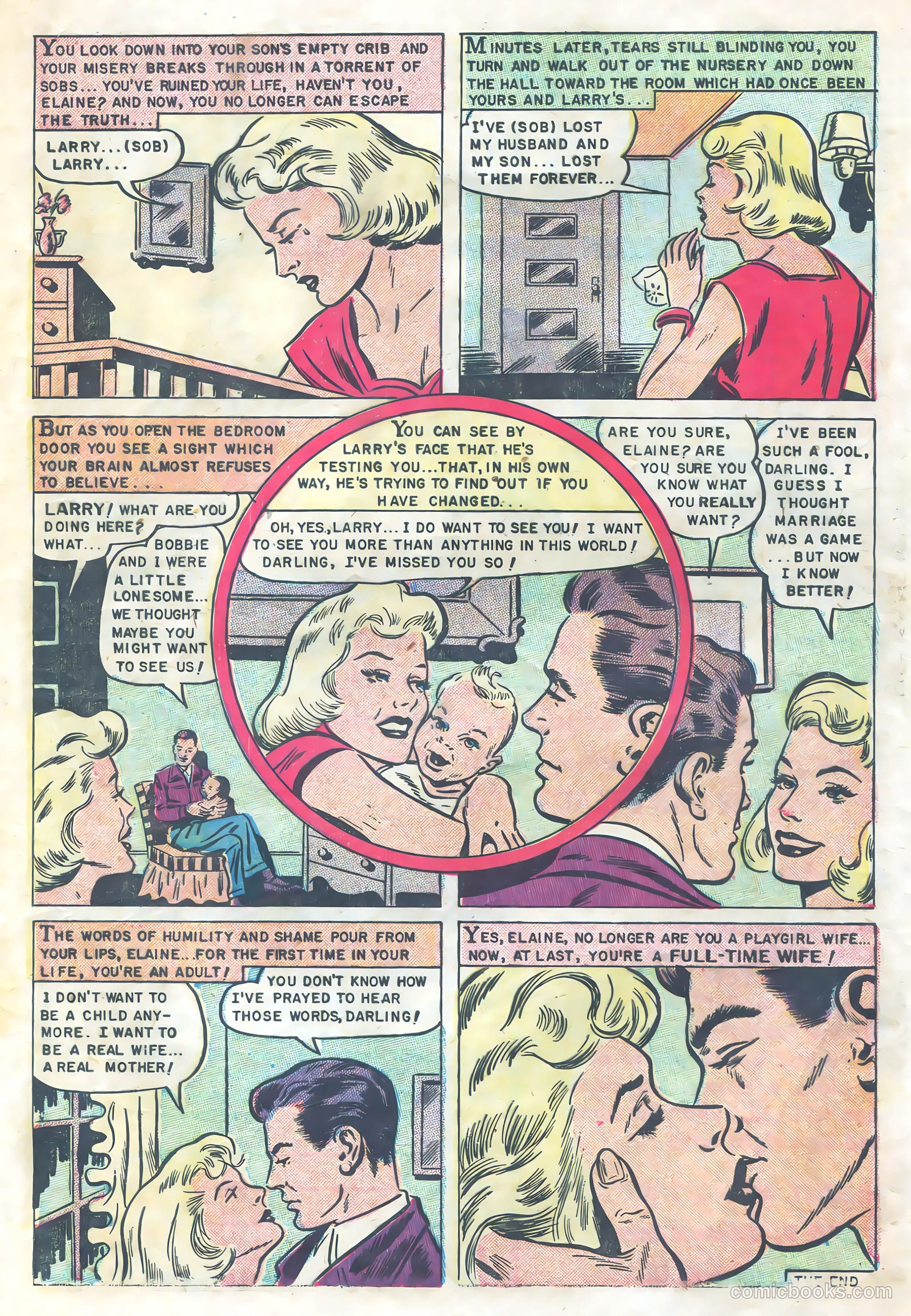 Romantic Hearts #1 (1951) — page 9 of 36