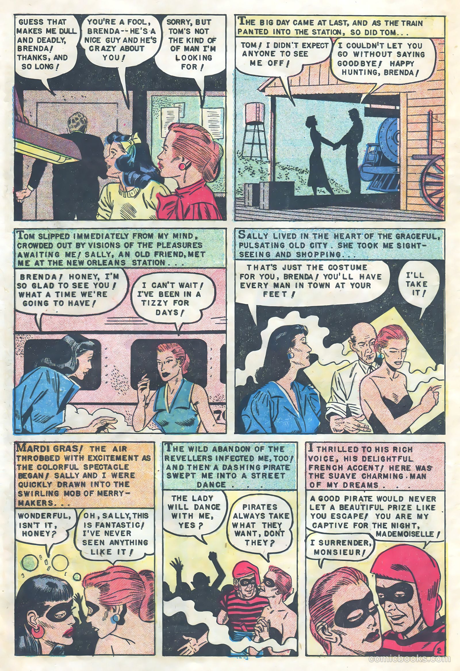 Romantic Hearts #1 (1951) — page 12 of 36