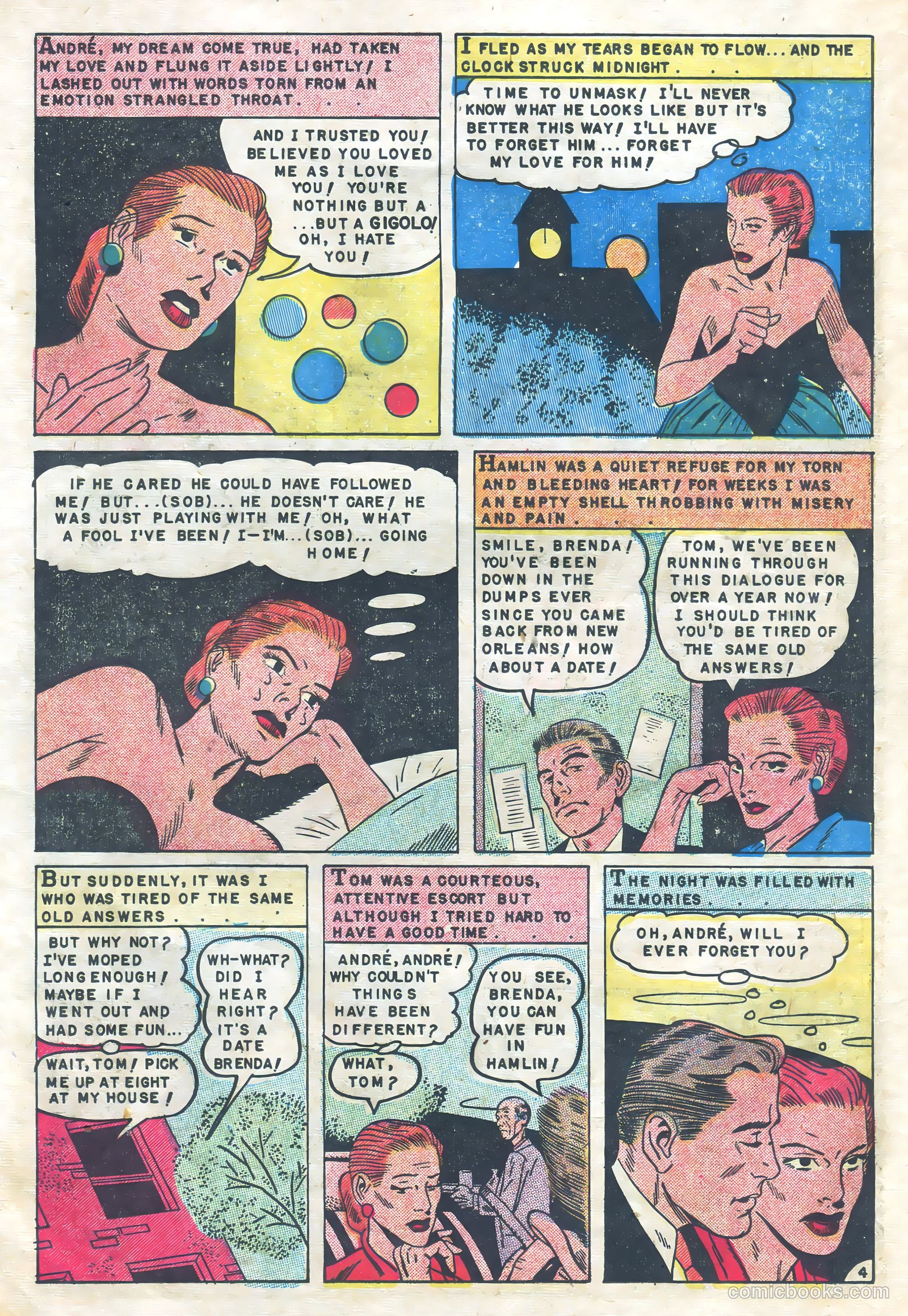 Romantic Hearts #1 (1951) — page 14 of 36