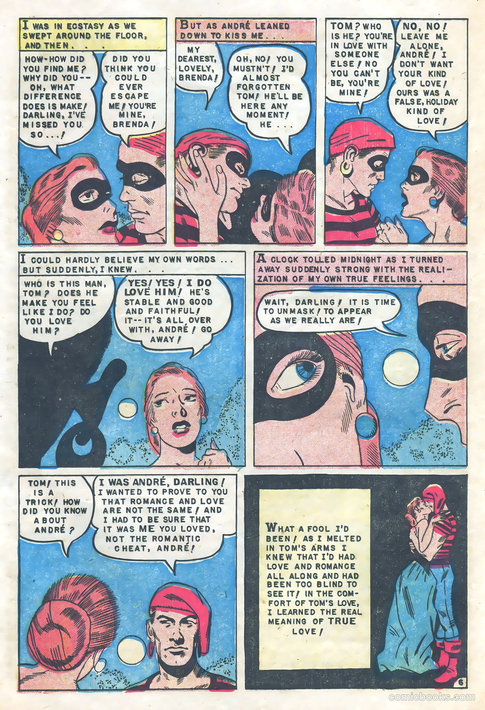 Romantic Hearts #1 (1951) — page 16 of 36