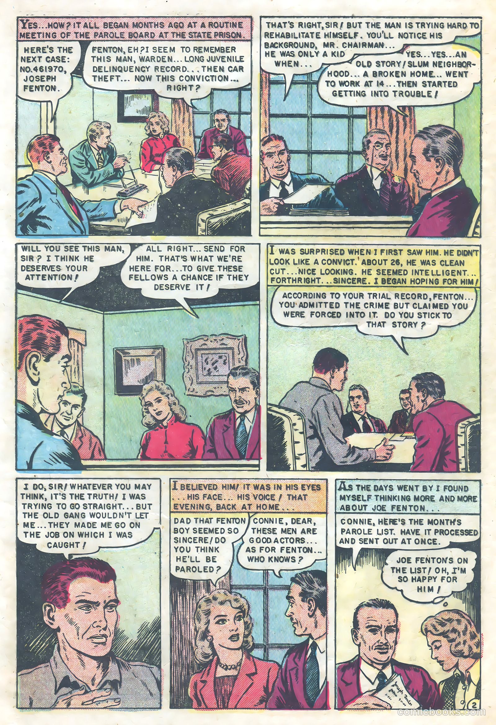 Romantic Hearts #1 (1951) — page 20 of 36