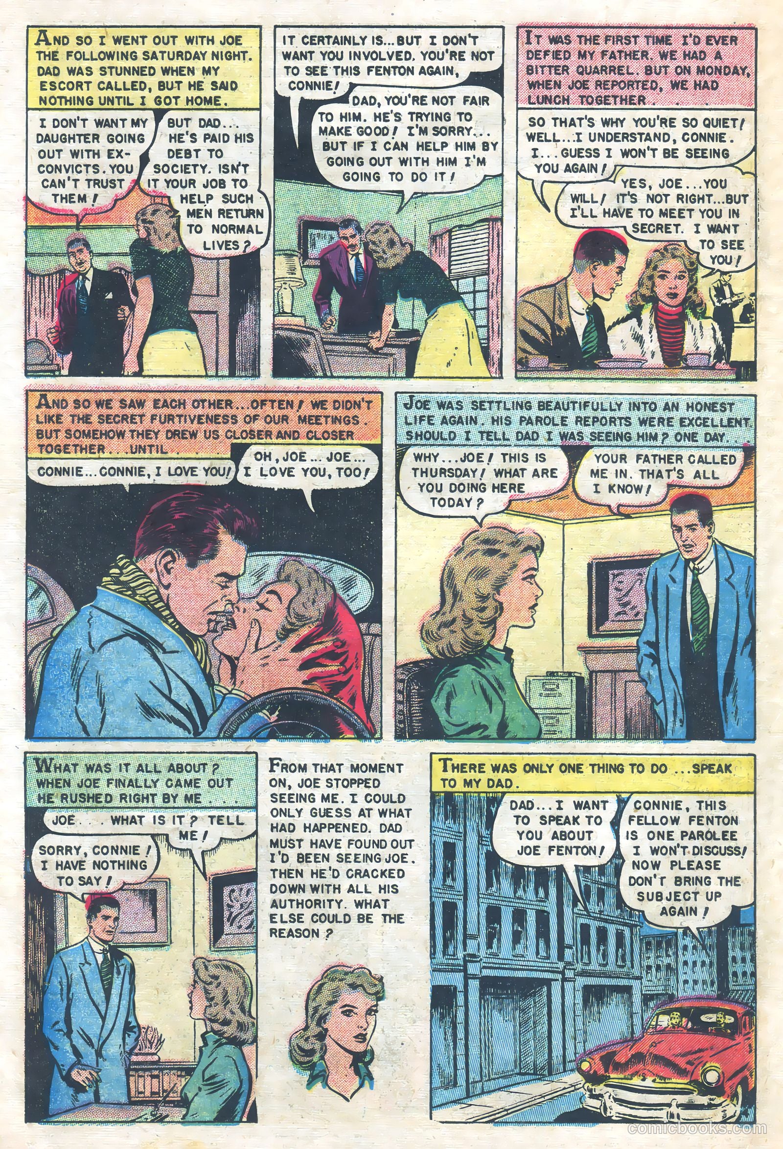 Romantic Hearts #1 (1951) — page 22 of 36