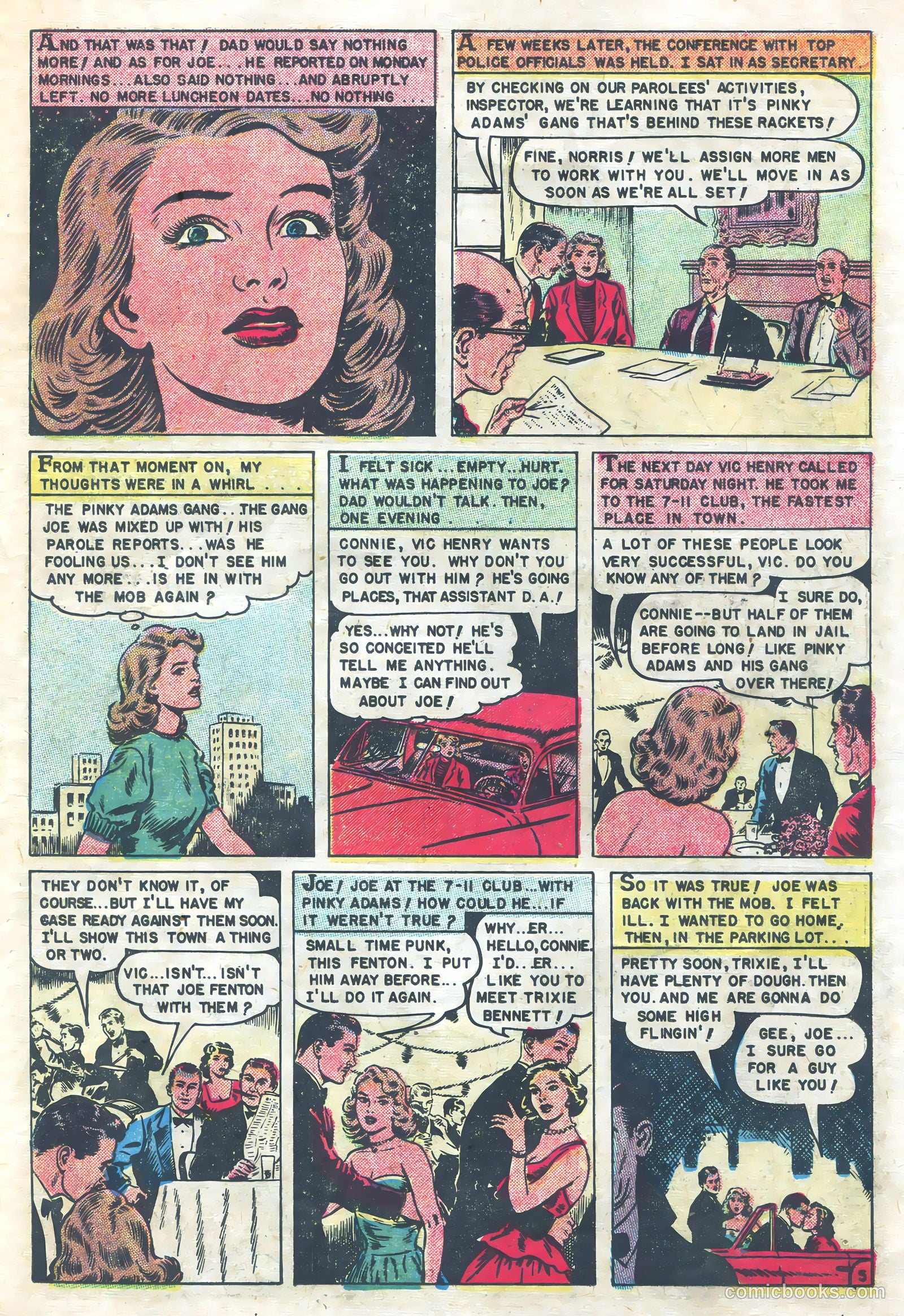 Romantic Hearts #1 (1951) — page 23 of 36