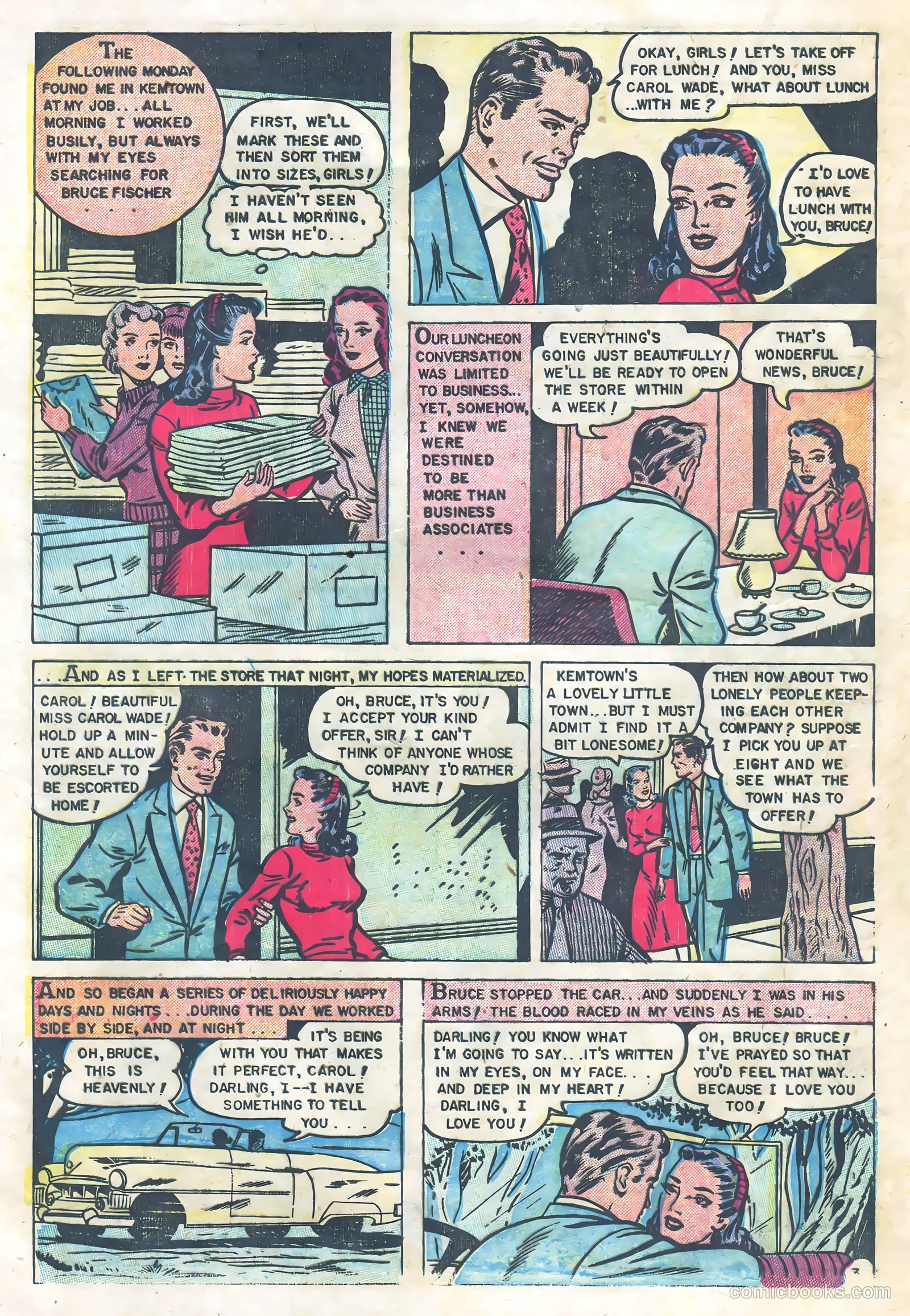 Romantic Hearts #1 (1951) — page 28 of 36