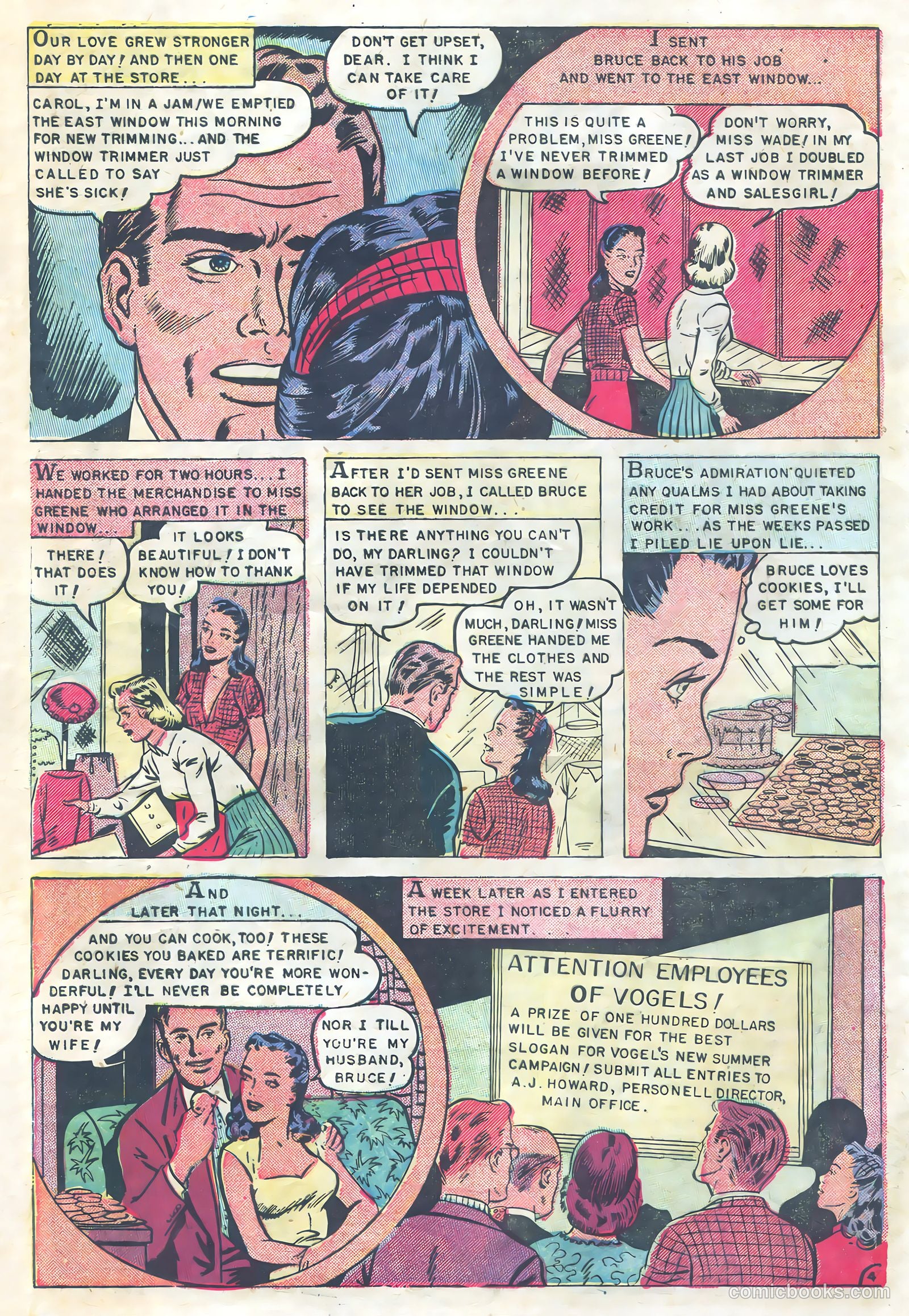 Romantic Hearts #1 (1951) — page 29 of 36