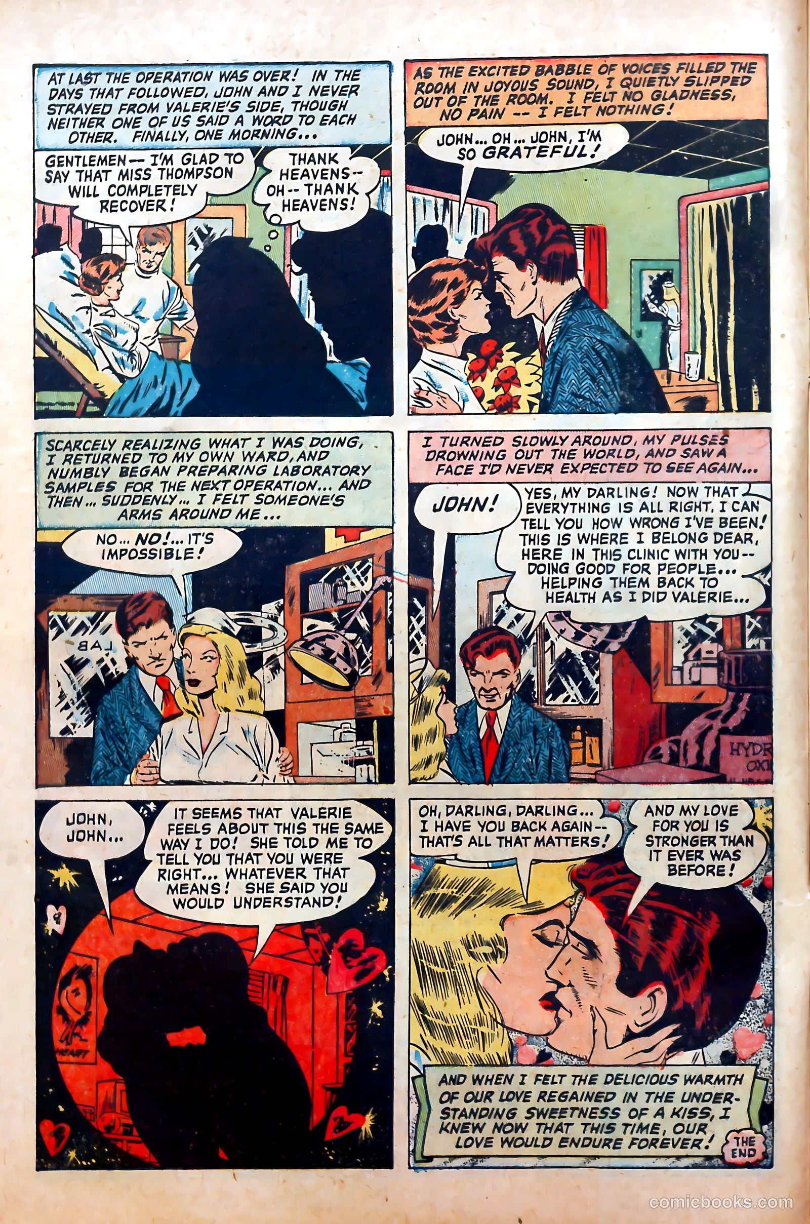 Romantic Hearts #1 (1953) — page 10 of 36