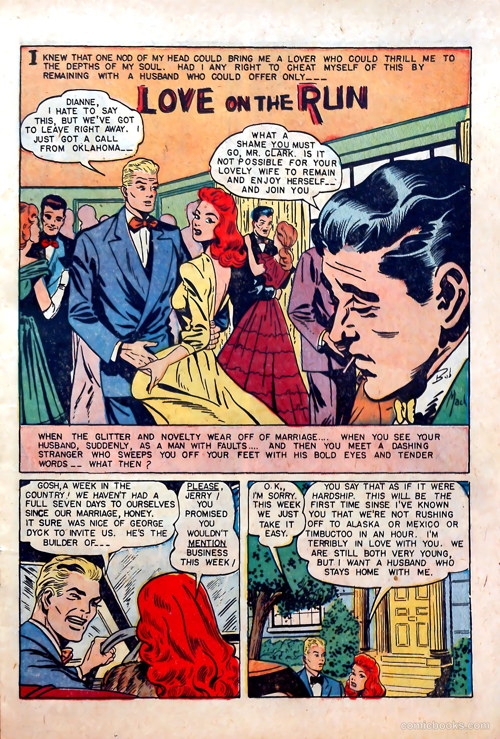 Romantic Hearts #1 (1953) — page 11 of 36