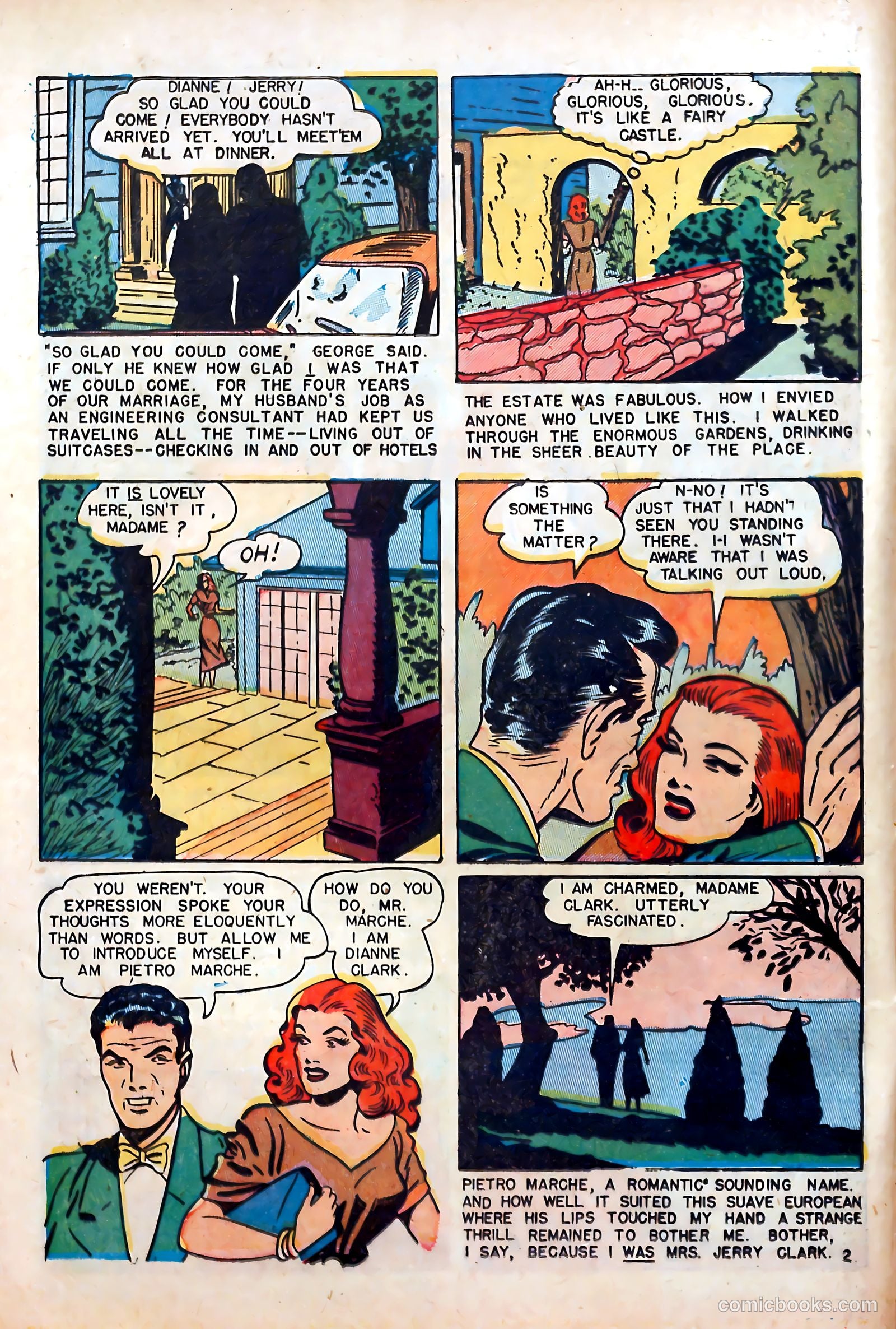 Romantic Hearts #1 (1953) — page 12 of 36
