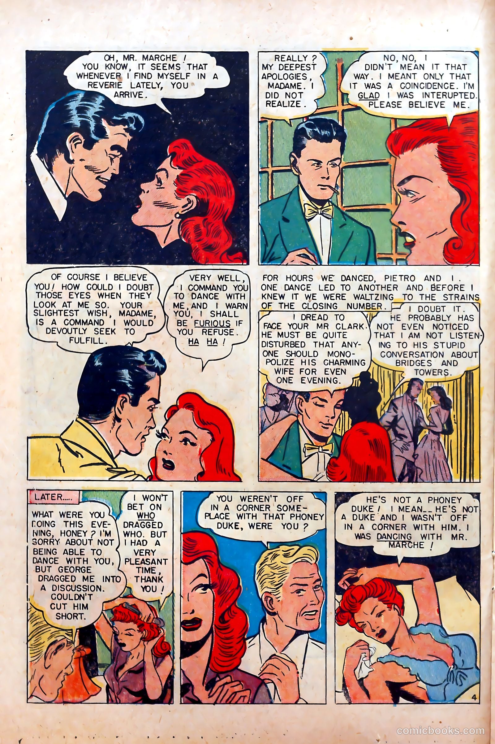 Romantic Hearts #1 (1953) — page 14 of 36