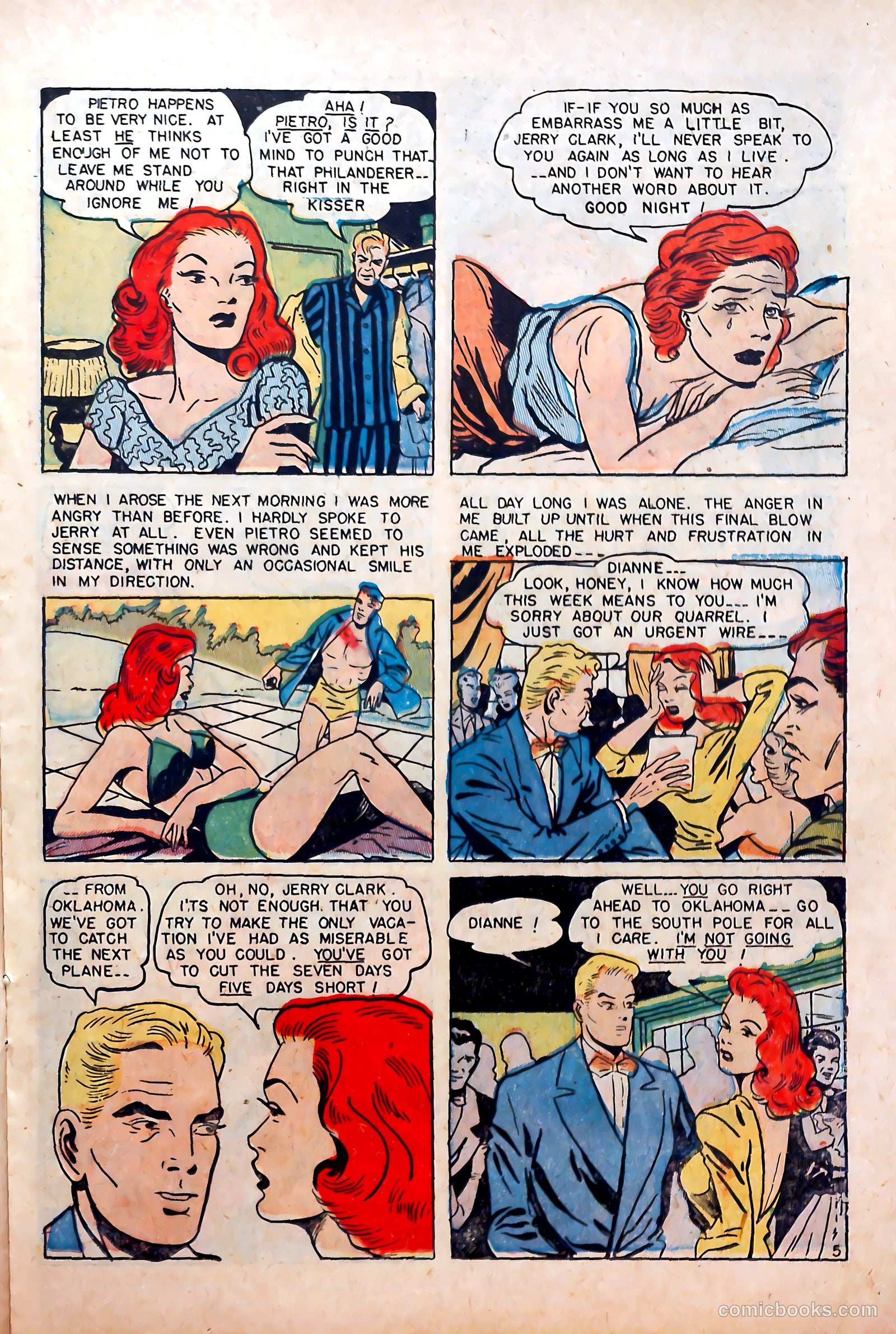 Romantic Hearts #1 (1953) — page 15 of 36