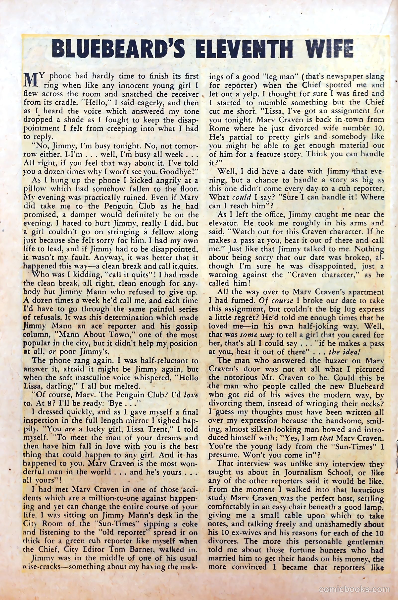 Romantic Hearts #1 (1953) — page 18 of 36