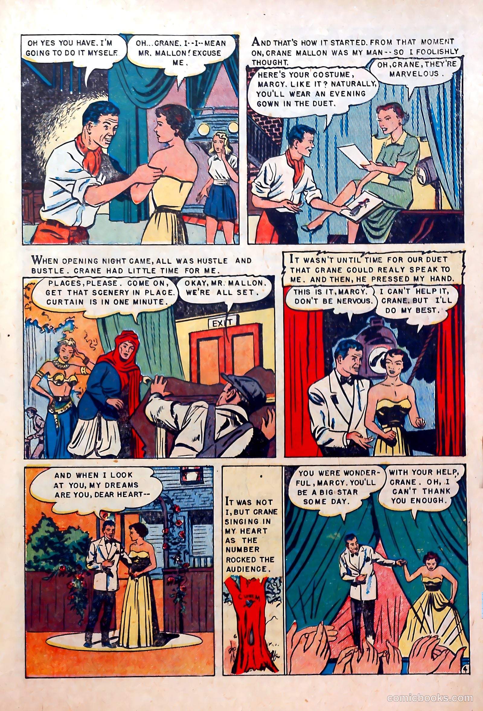 Romantic Hearts #1 (1953) — page 23 of 36