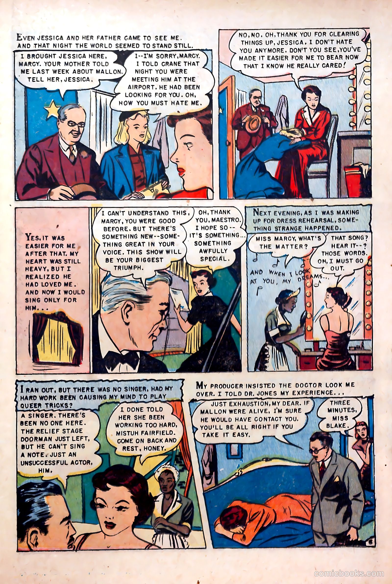 Romantic Hearts #1 (1953) — page 25 of 36