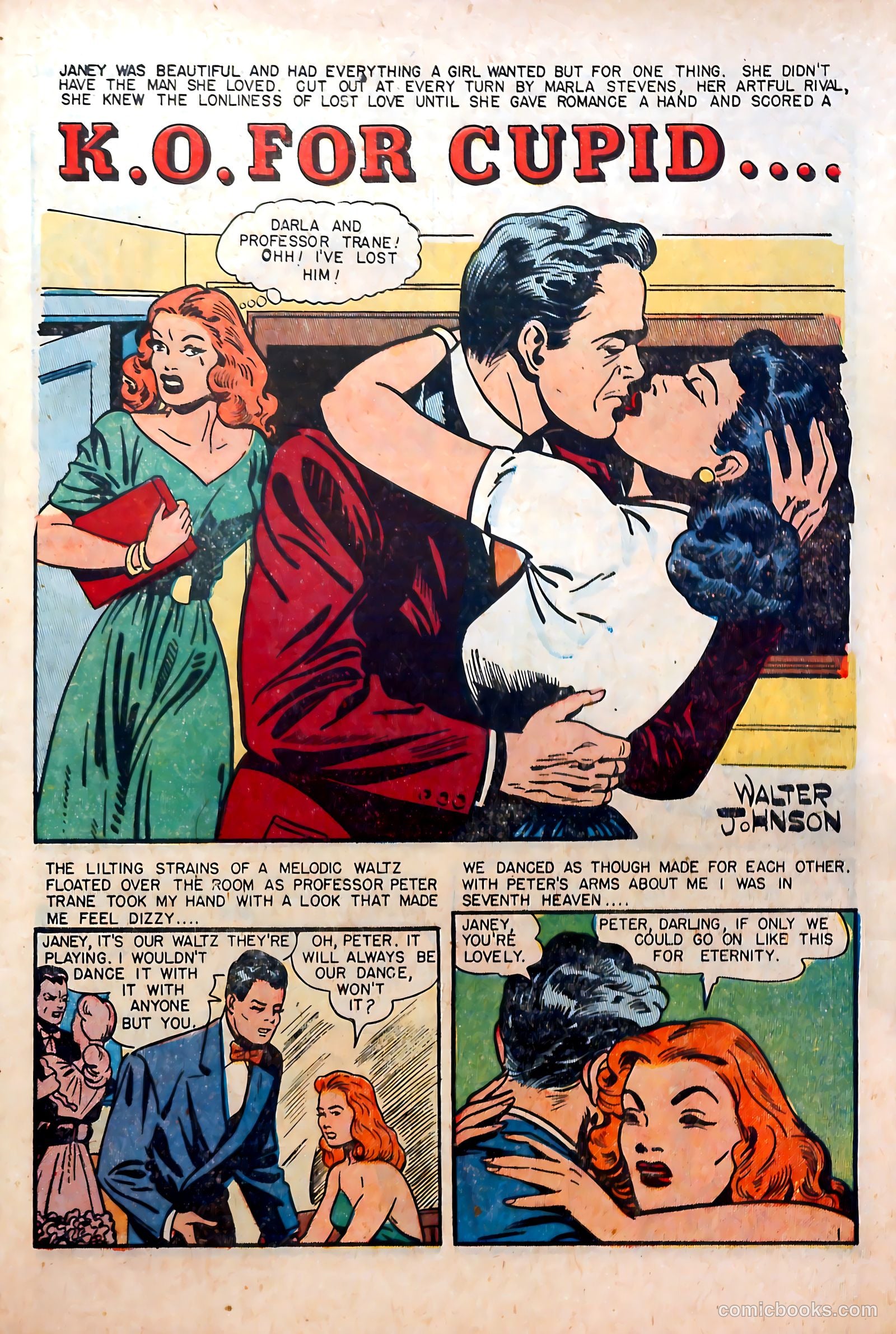 Romantic Hearts #1 (1953) — page 27 of 36