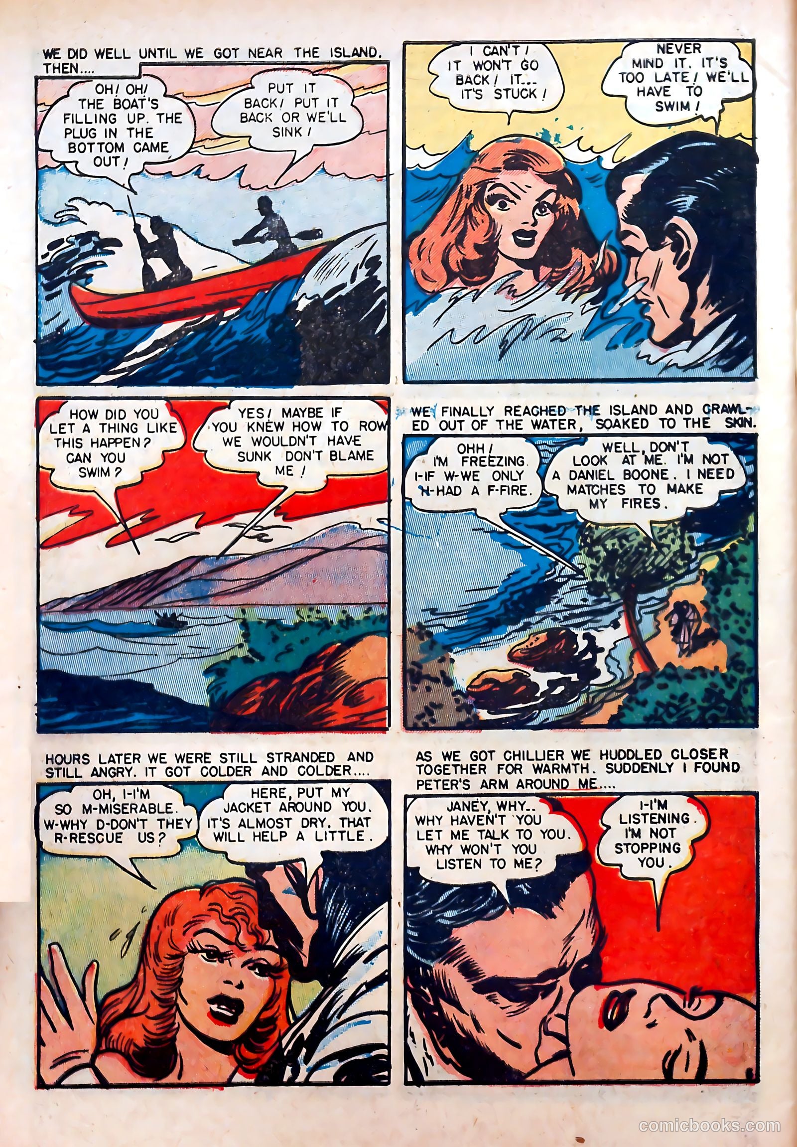 Romantic Hearts #1 (1953) — page 32 of 36