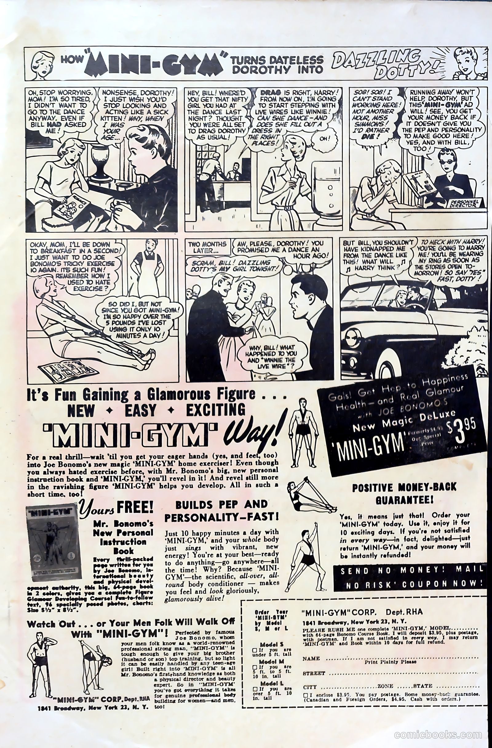 Romantic Hearts #1 (1953) — page 35 of 36