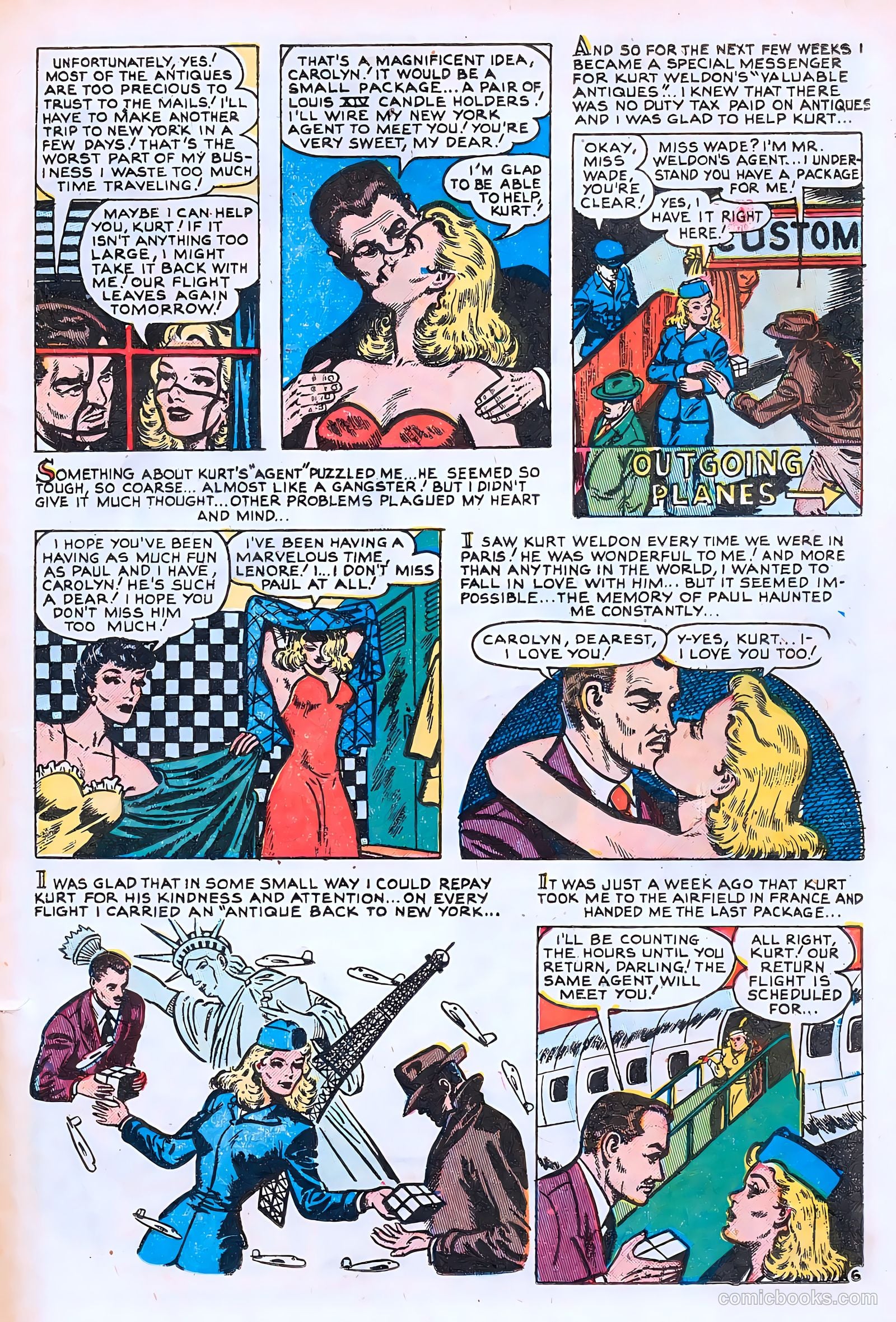 Romantic Hearts #10 (1952) — page 15 of 36