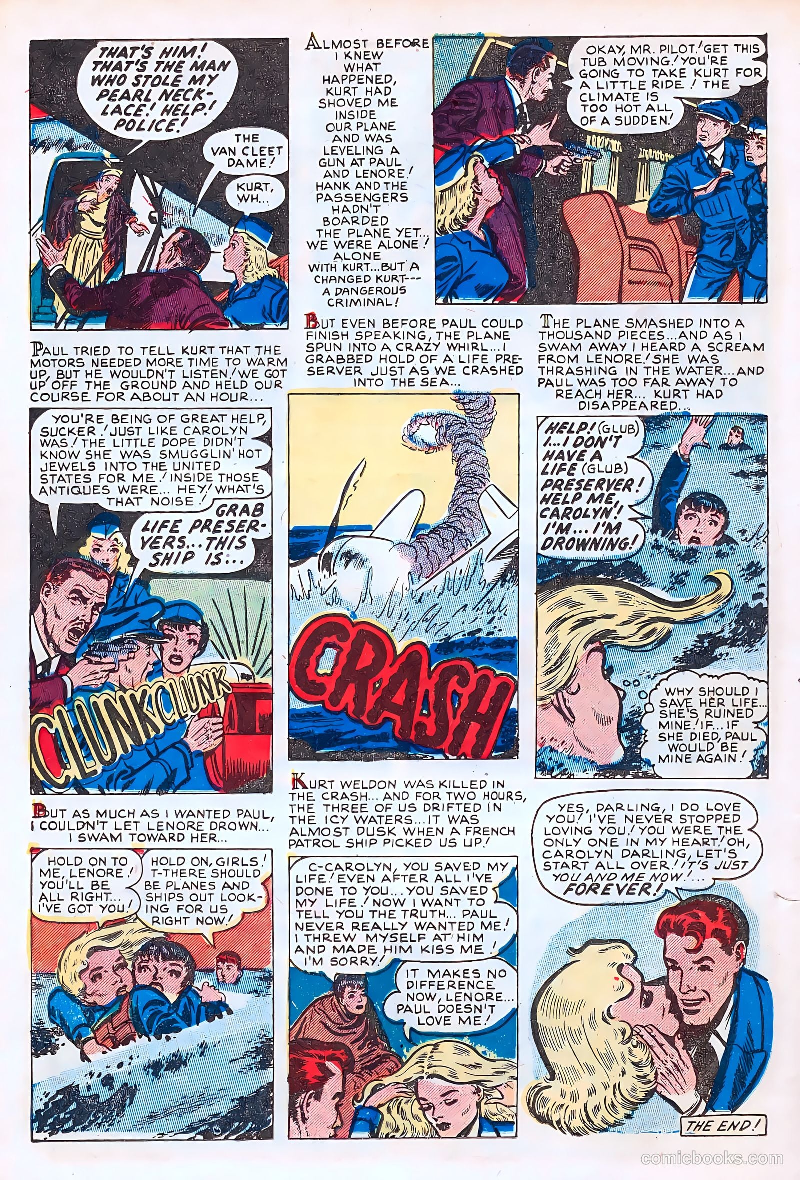 Romantic Hearts #10 (1952) — page 16 of 36
