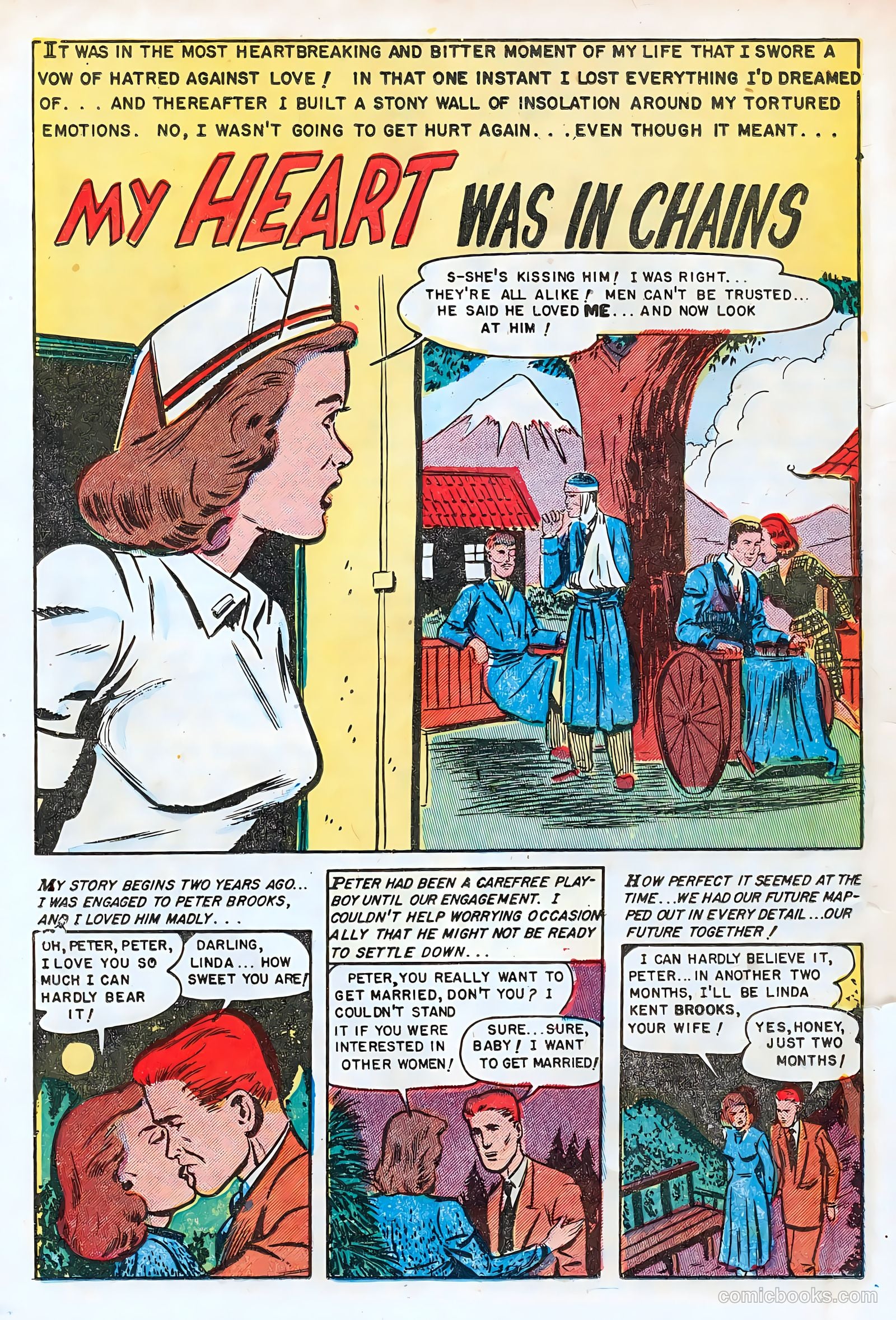 Romantic Hearts #10 (1952) — page 20 of 36