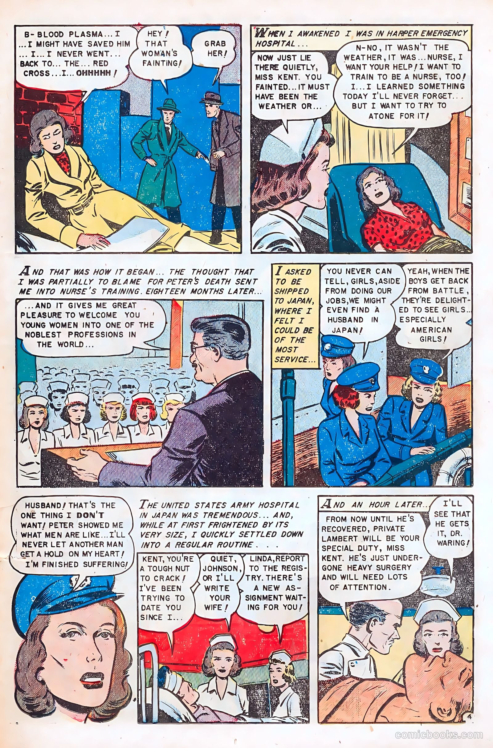 Romantic Hearts #10 (1952) — page 23 of 36