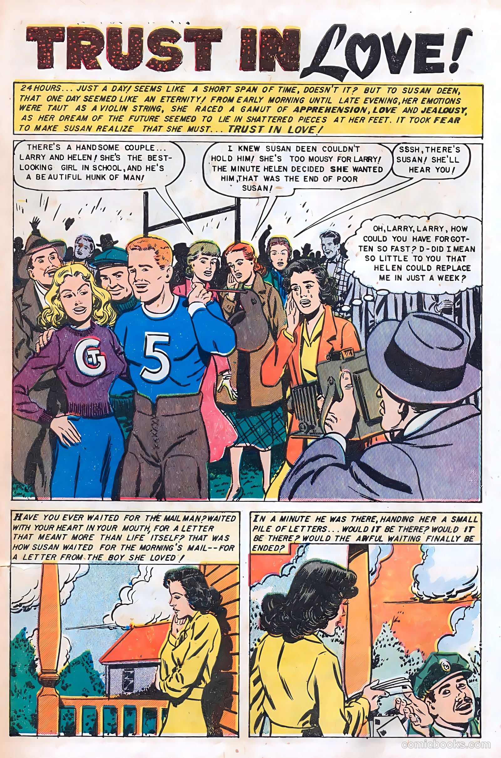 Romantic Hearts #10 (1952) — page 27 of 36