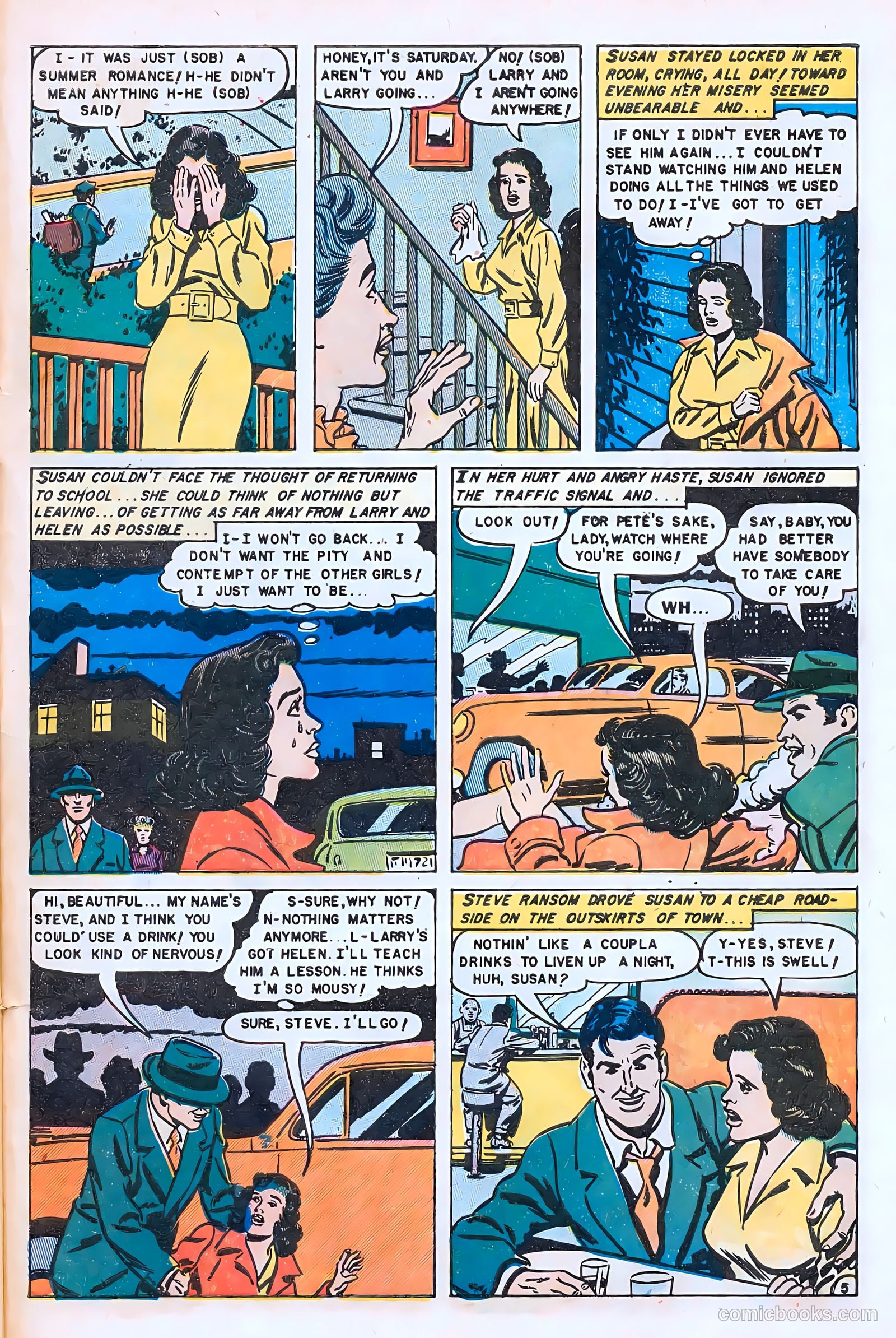 Romantic Hearts #10 (1952) — page 31 of 36