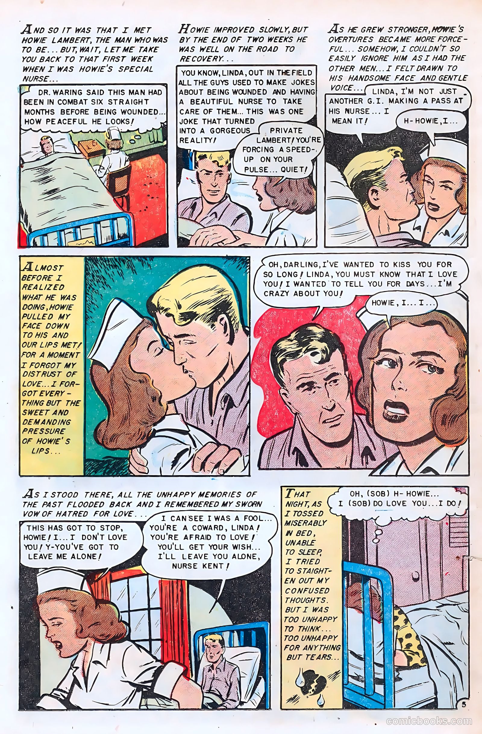 Romantic Hearts #10 (1955) — page 24 of 36