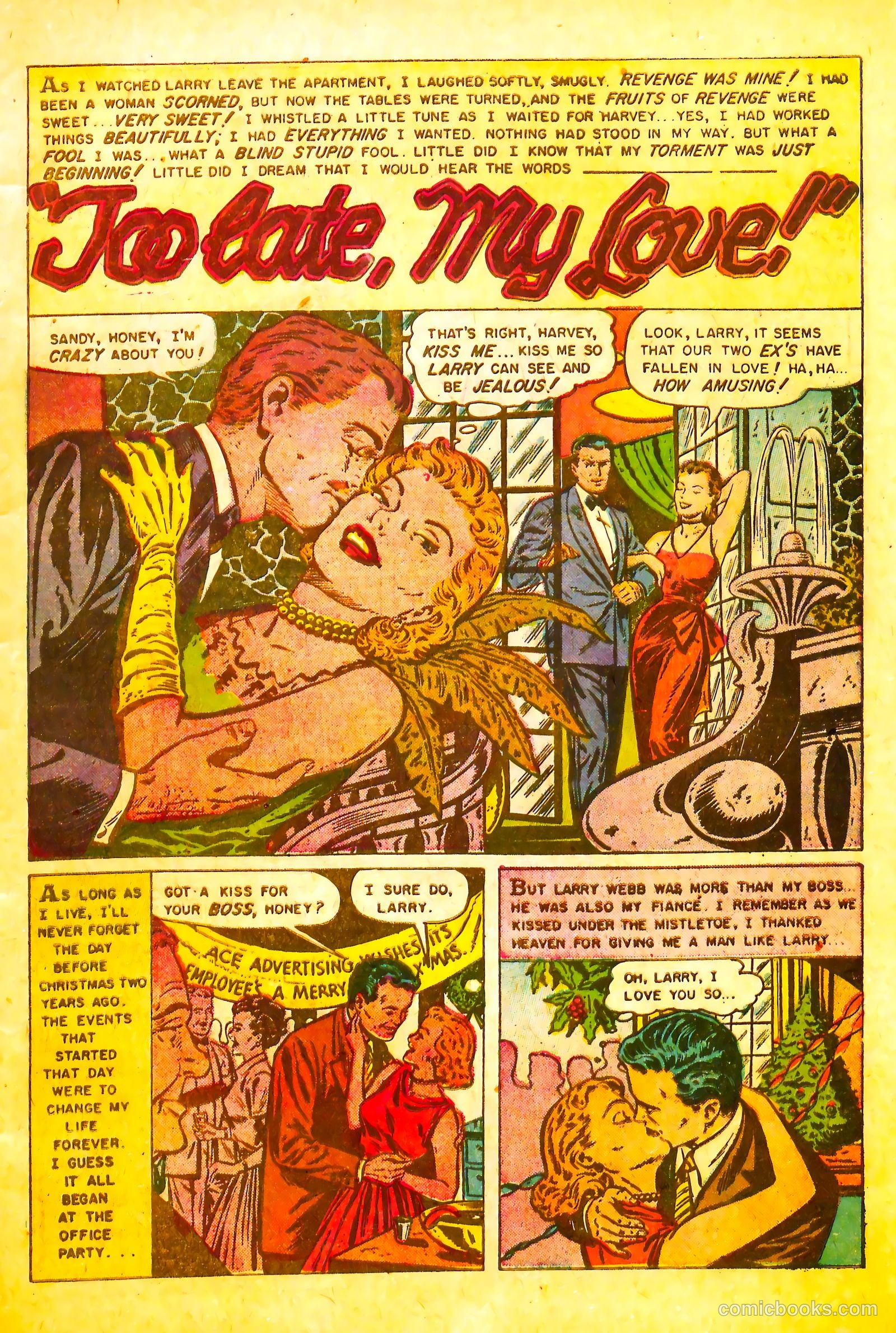 Romantic Hearts #11 (1955) — page 3 of 36