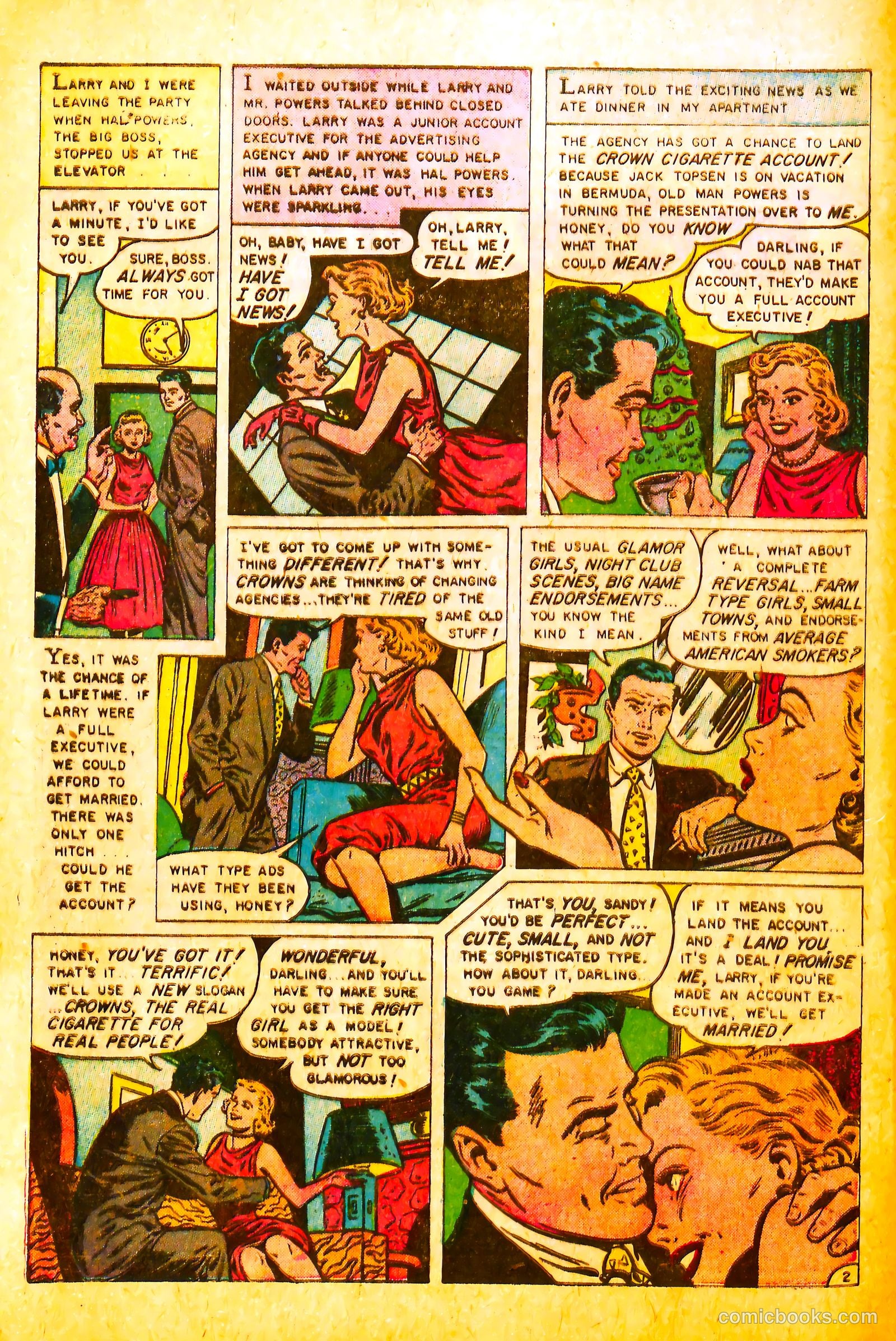 Romantic Hearts #11 (1955) — page 4 of 36