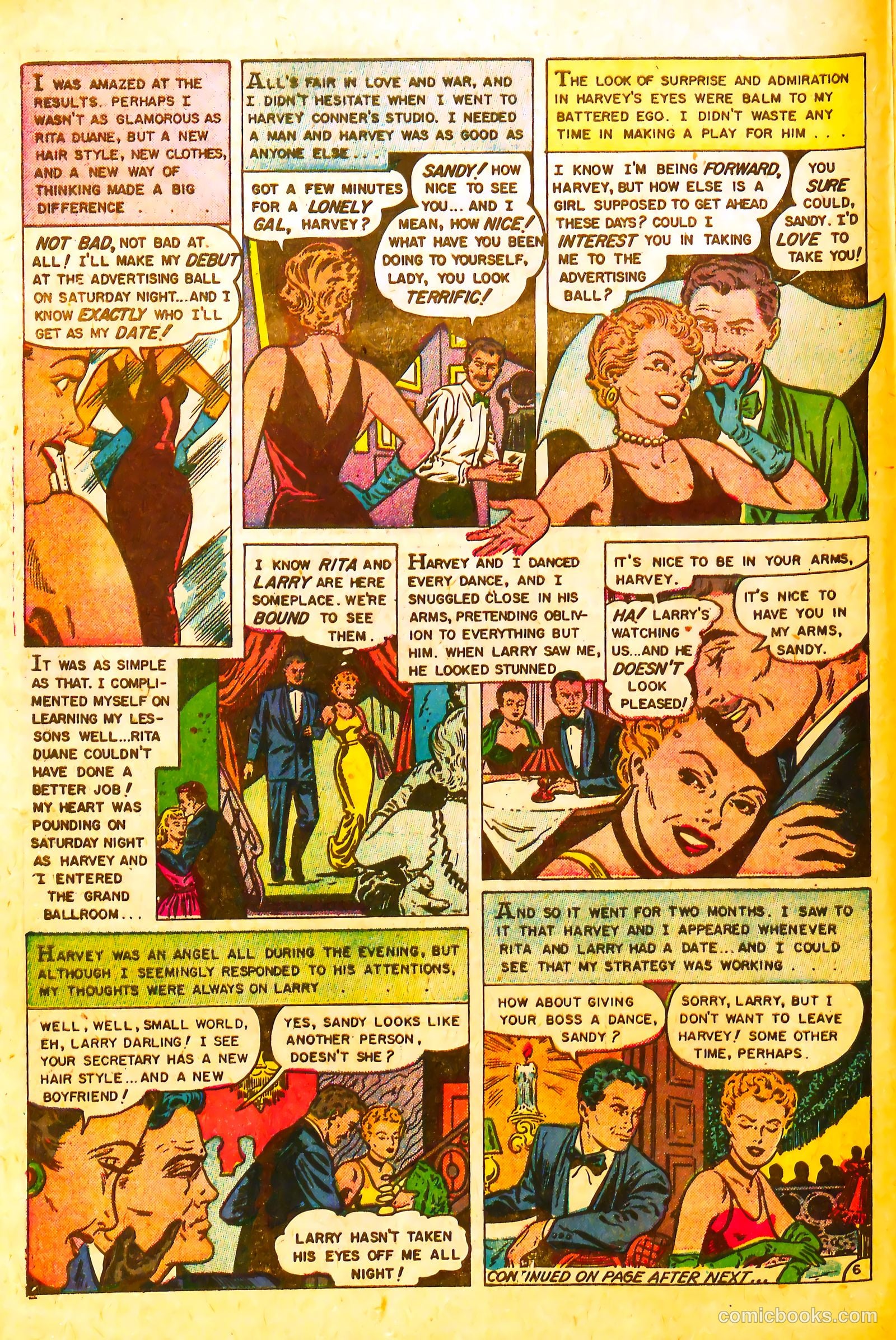 Romantic Hearts #11 (1955) — page 8 of 36