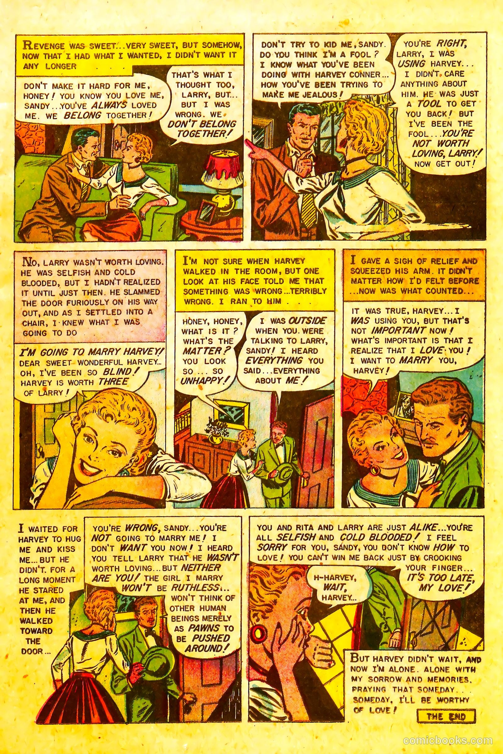 Romantic Hearts #11 (1955) — page 11 of 36