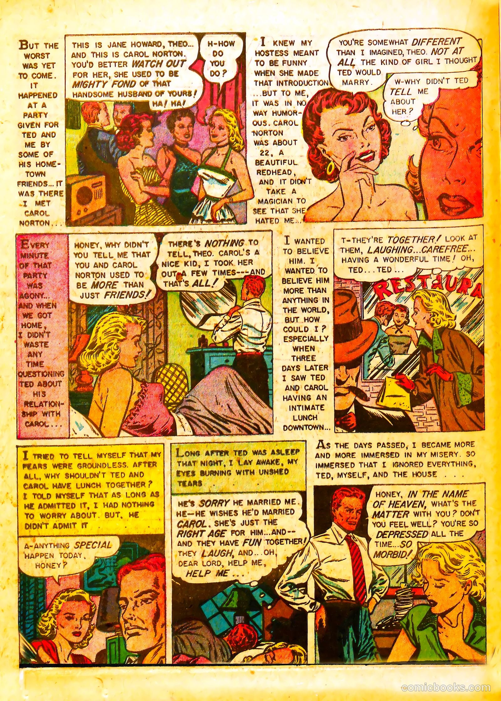 Romantic Hearts #11 (1955) — page 16 of 36
