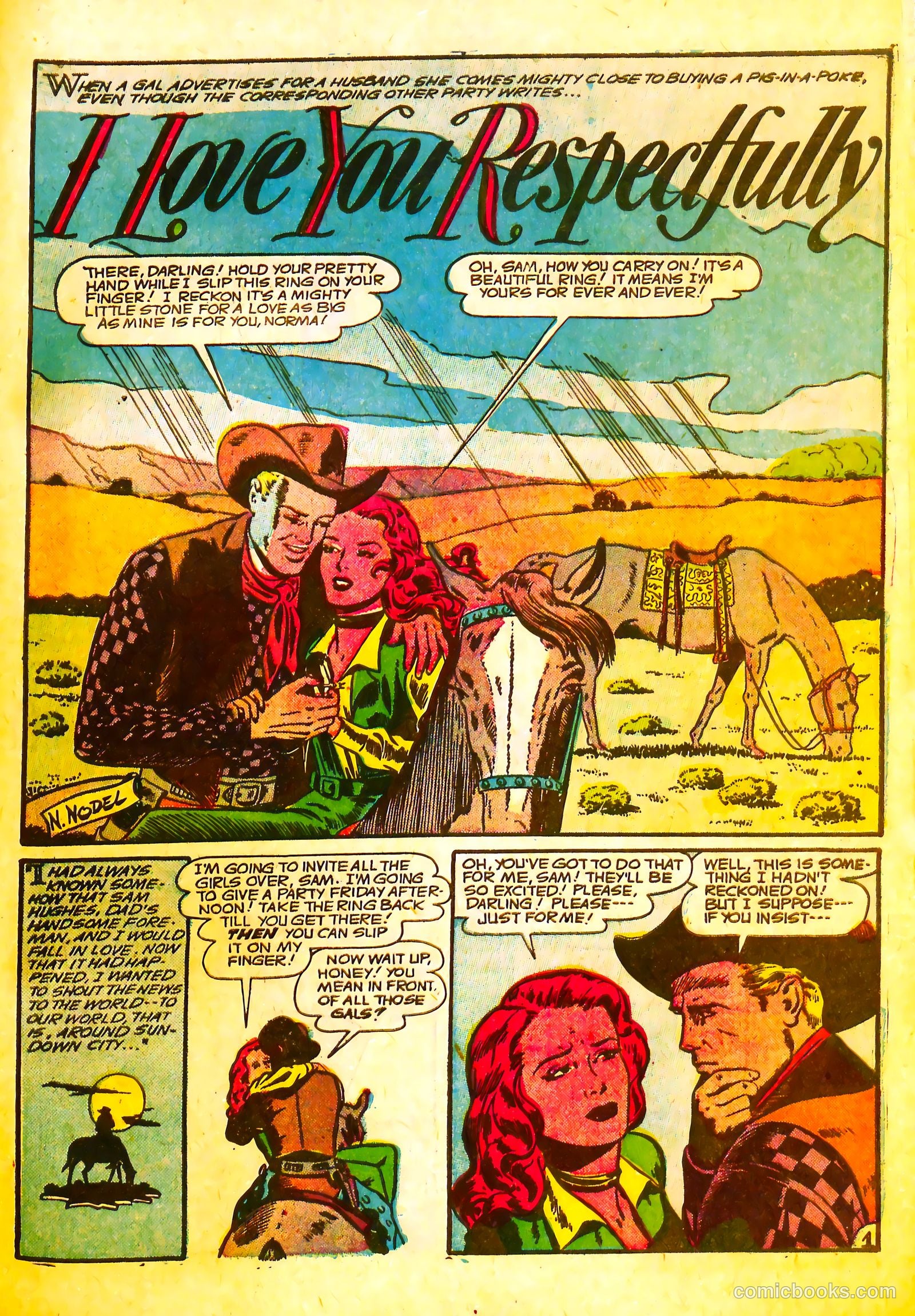 Romantic Hearts #11 (1955) — page 29 of 36