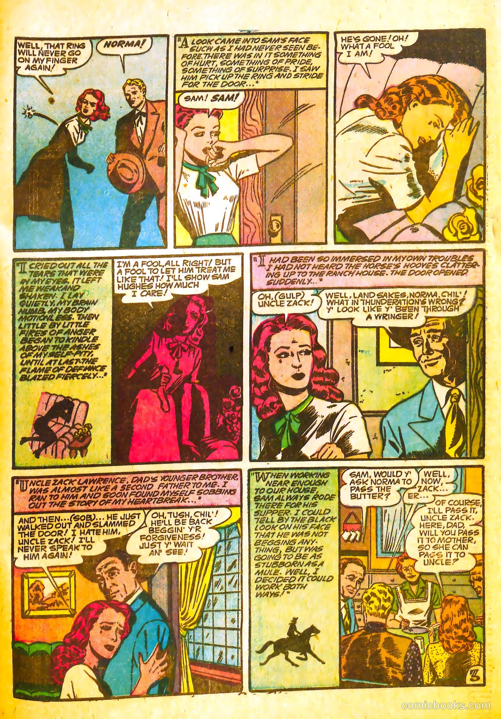 Romantic Hearts #11 (1955) — page 31 of 36