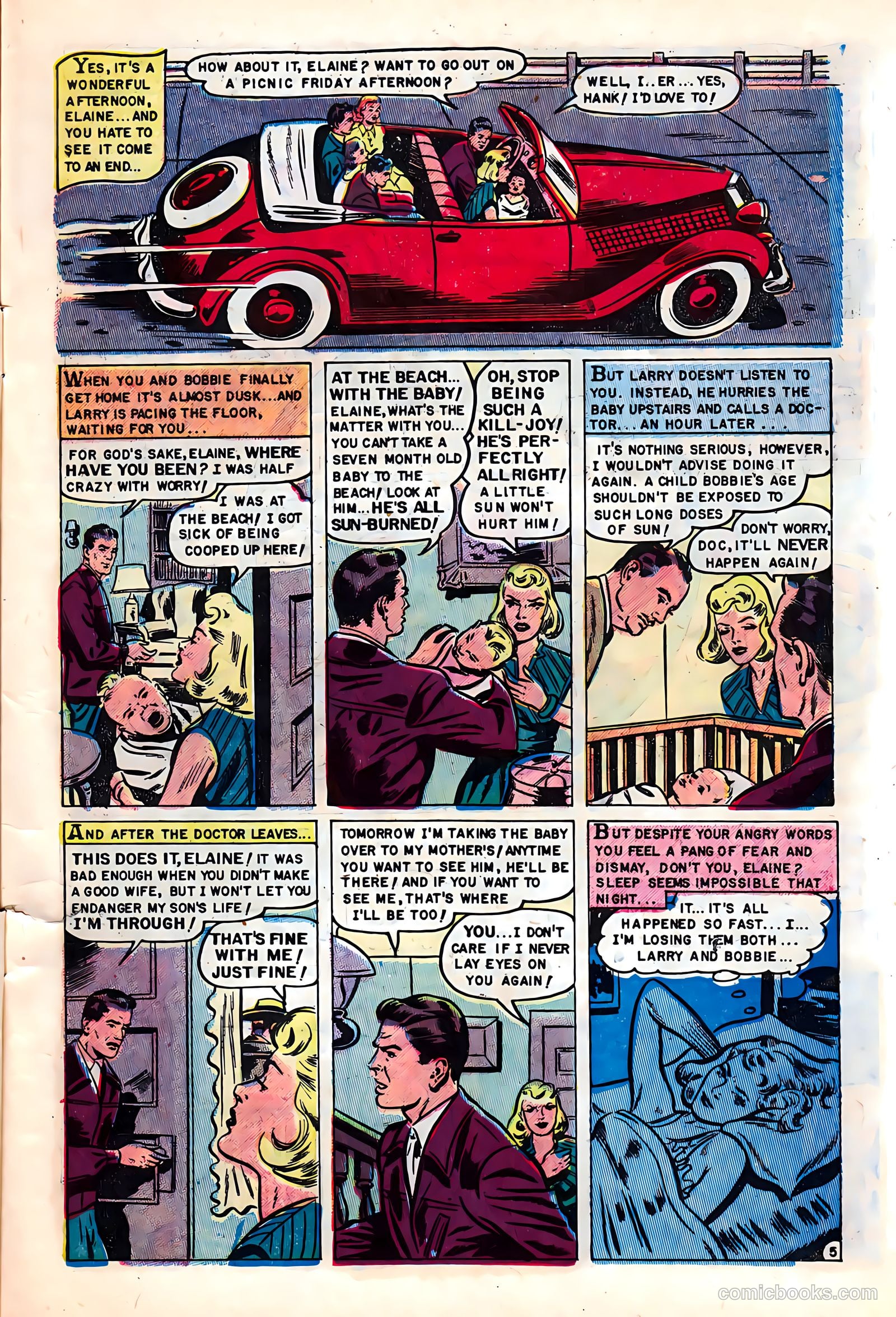 Romantic Hearts #11 (1953) — page 7 of 36