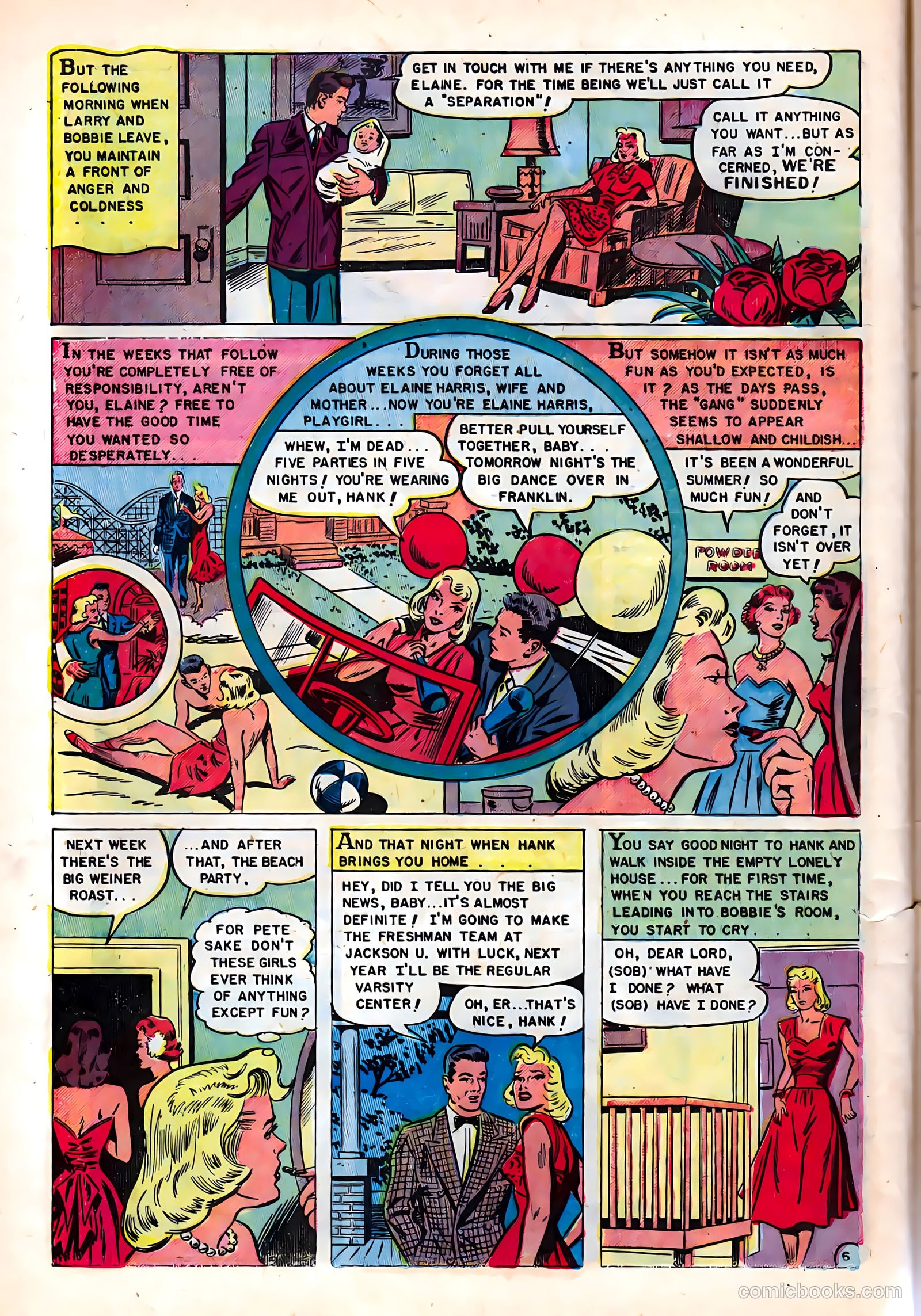 Romantic Hearts #11 (1953) — page 8 of 36