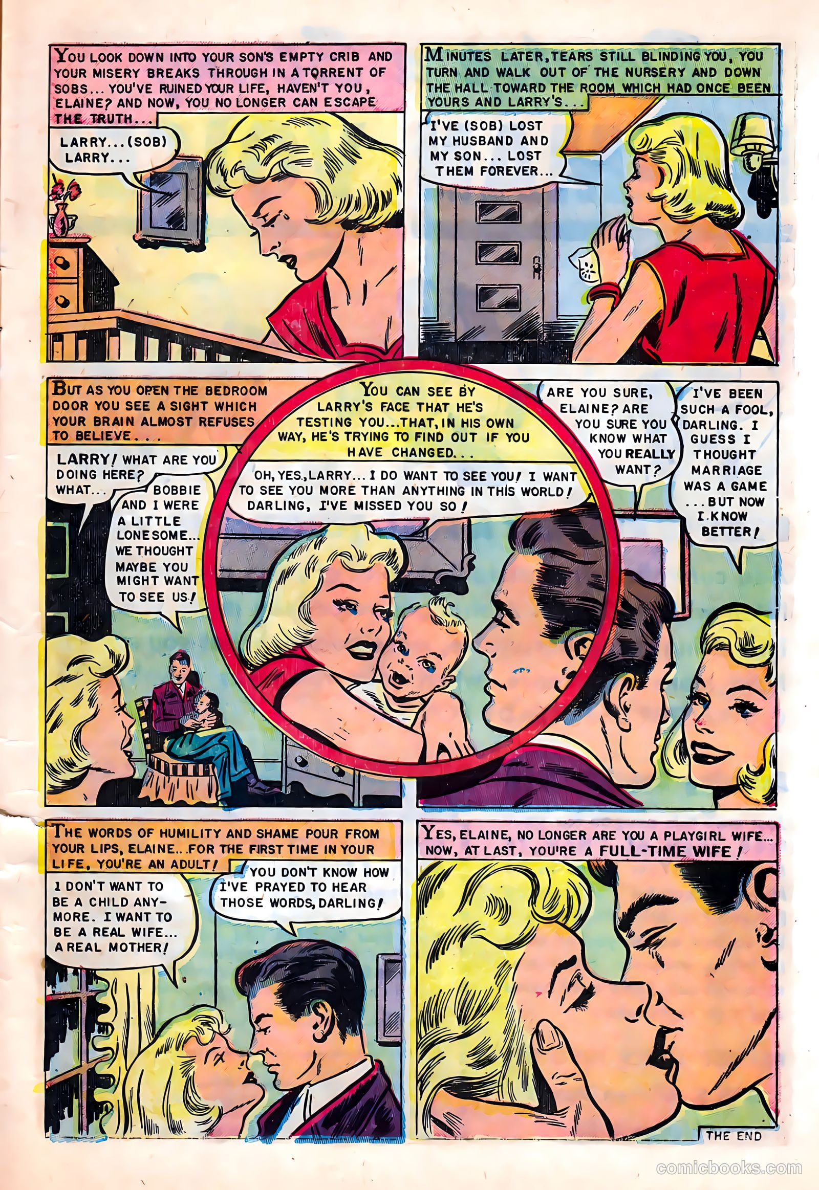 Romantic Hearts #11 (1953) — page 9 of 36
