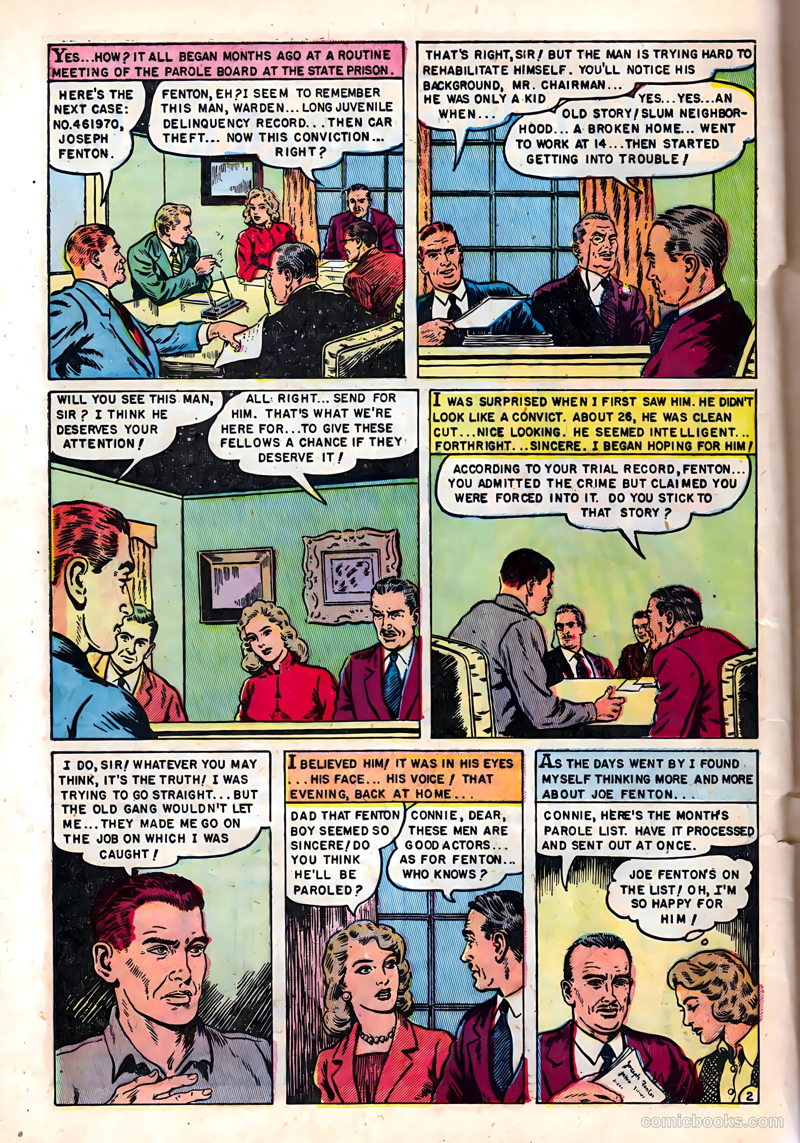Romantic Hearts #11 (1953) — page 20 of 36